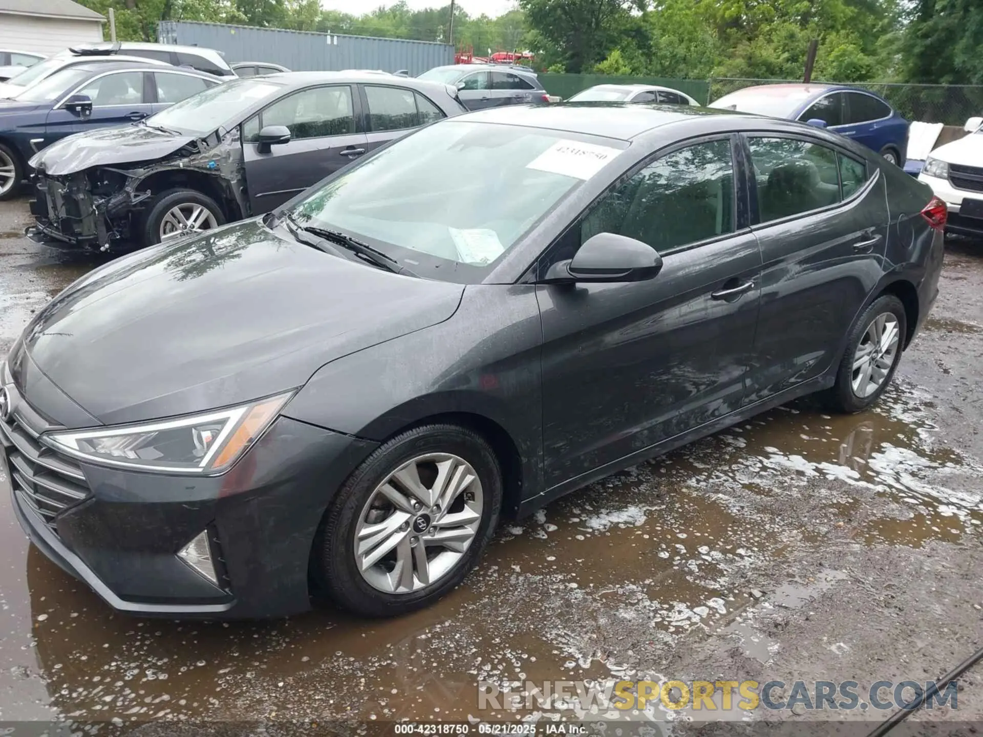 2 Photograph of a damaged car 5NPD84LF5LH626216 HYUNDAI ELANTRA 2020