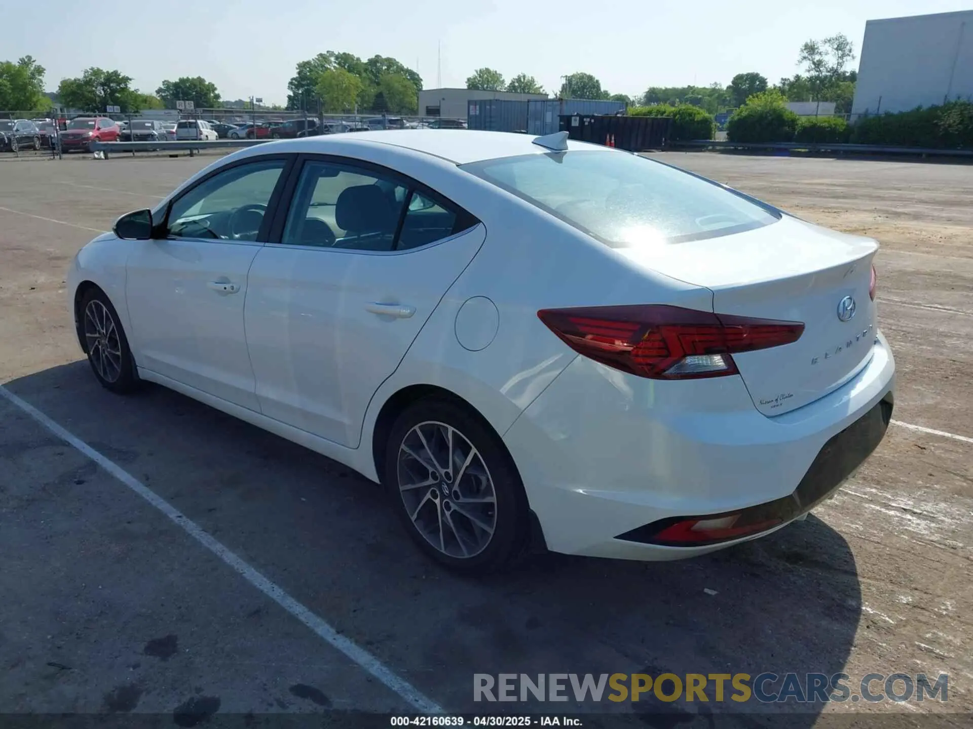 3 Photograph of a damaged car 5NPD84LF6LH498164 HYUNDAI ELANTRA 2020