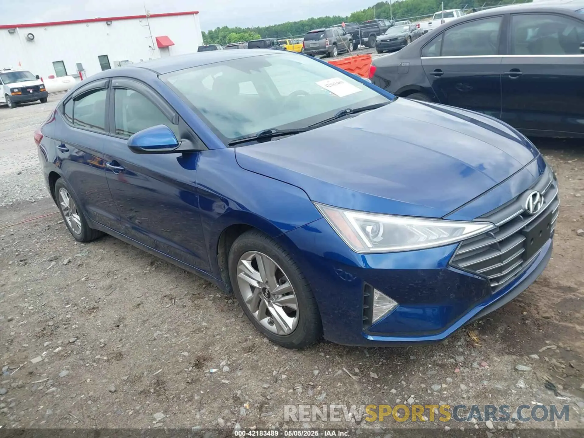 1 Photograph of a damaged car 5NPD84LF6LH510202 HYUNDAI ELANTRA 2020