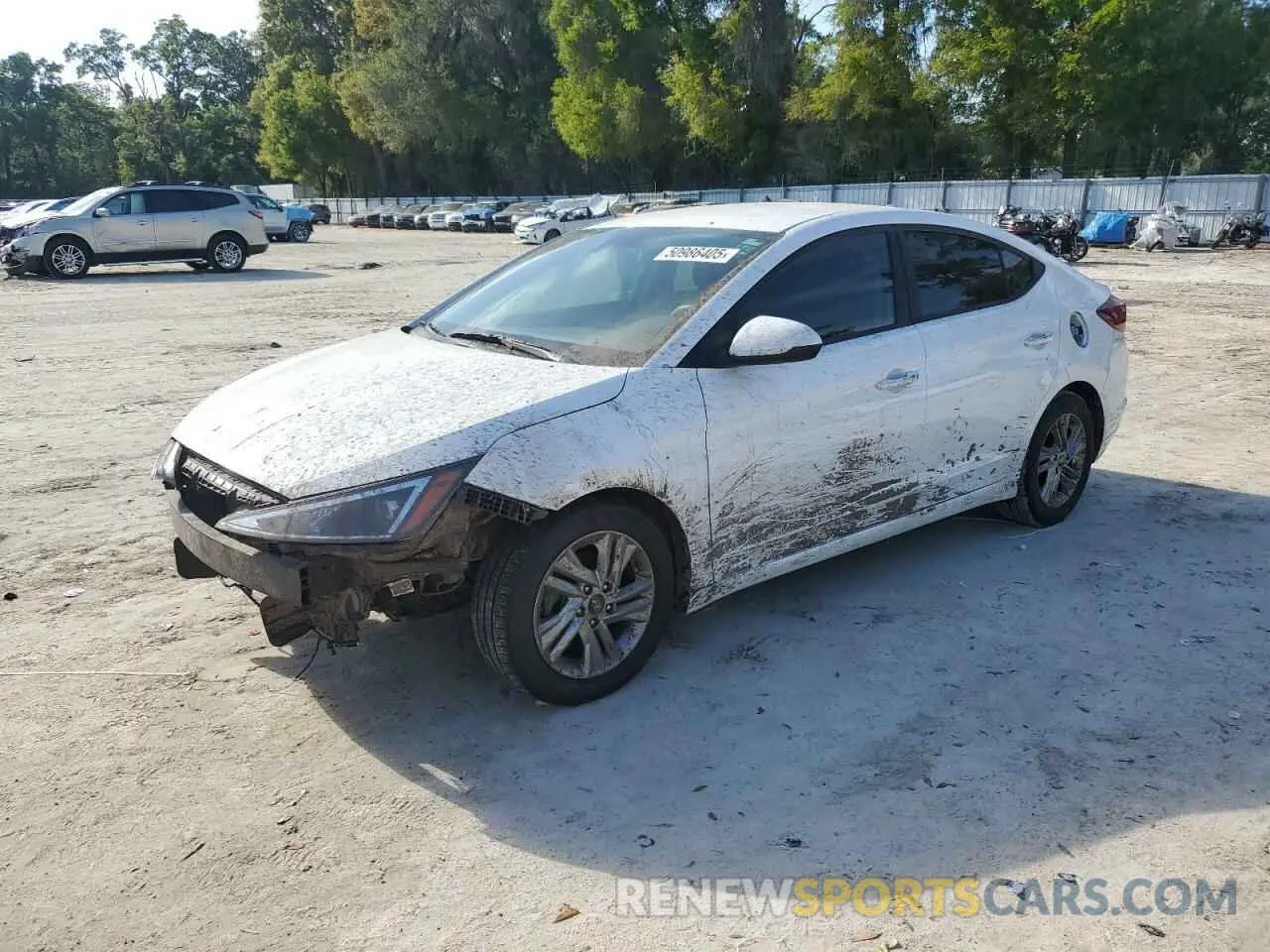 1 Photograph of a damaged car 5NPD84LF6LH525671 HYUNDAI ELANTRA 2020