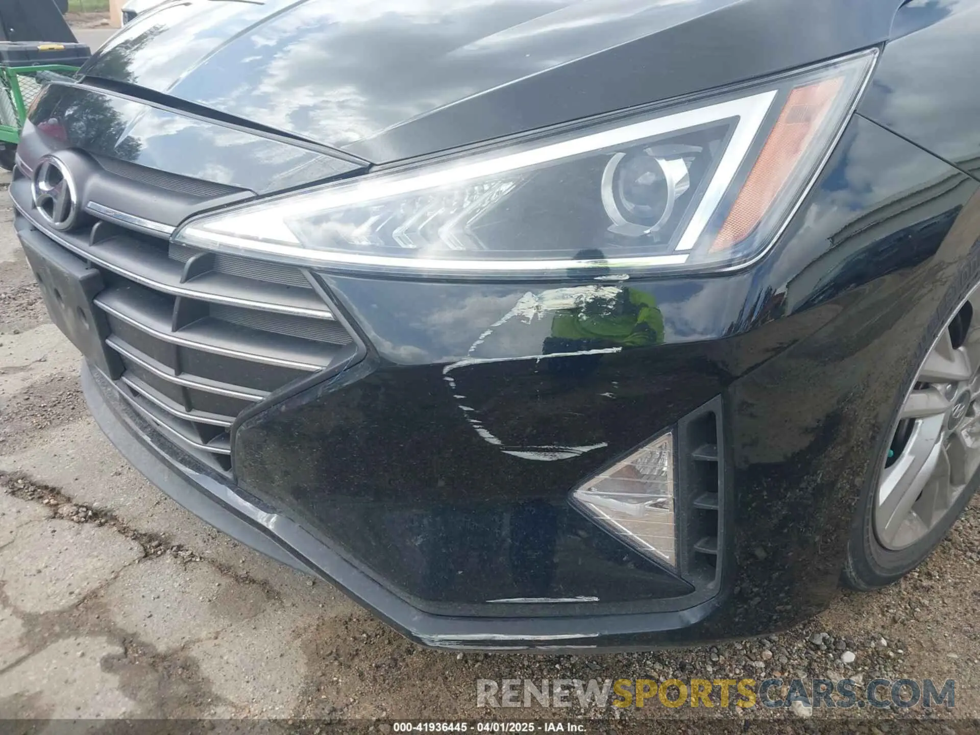 6 Photograph of a damaged car 5NPD84LF6LH534418 HYUNDAI ELANTRA 2020