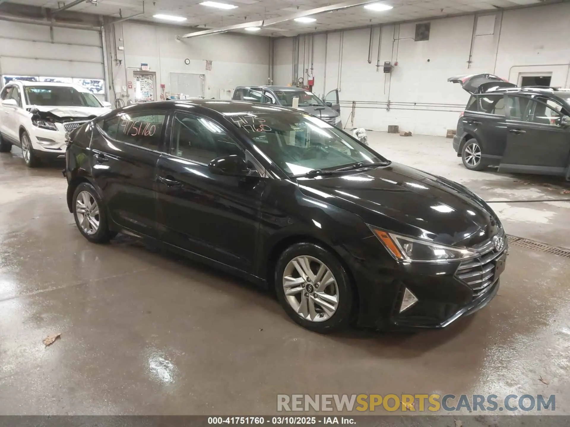 1 Photograph of a damaged car 5NPD84LF6LH541806 HYUNDAI ELANTRA 2020