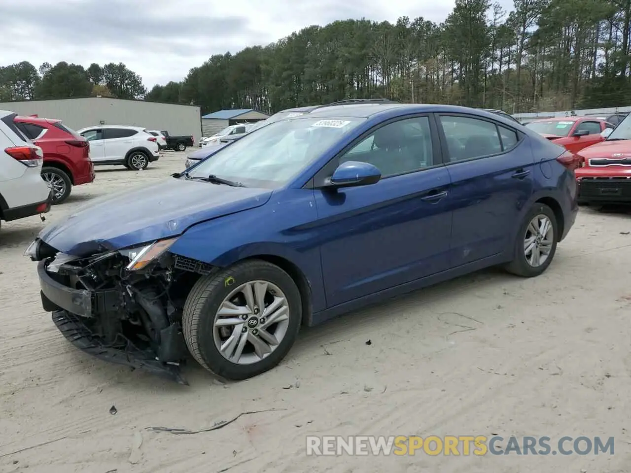1 Photograph of a damaged car 5NPD84LF6LH558489 HYUNDAI ELANTRA 2020
