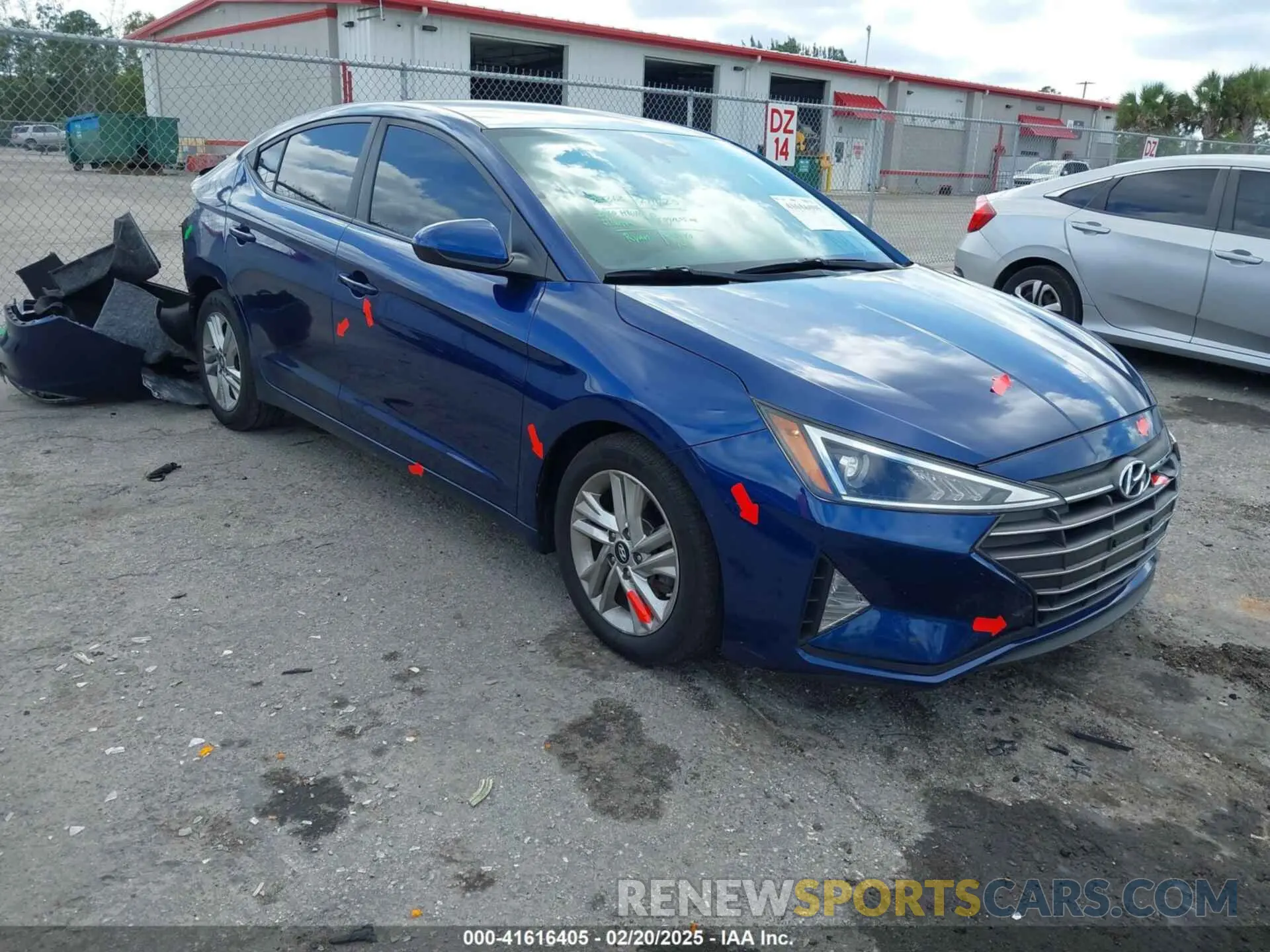 1 Фотография поврежденного автомобиля 5NPD84LF6LH580539 HYUNDAI ELANTRA 2020