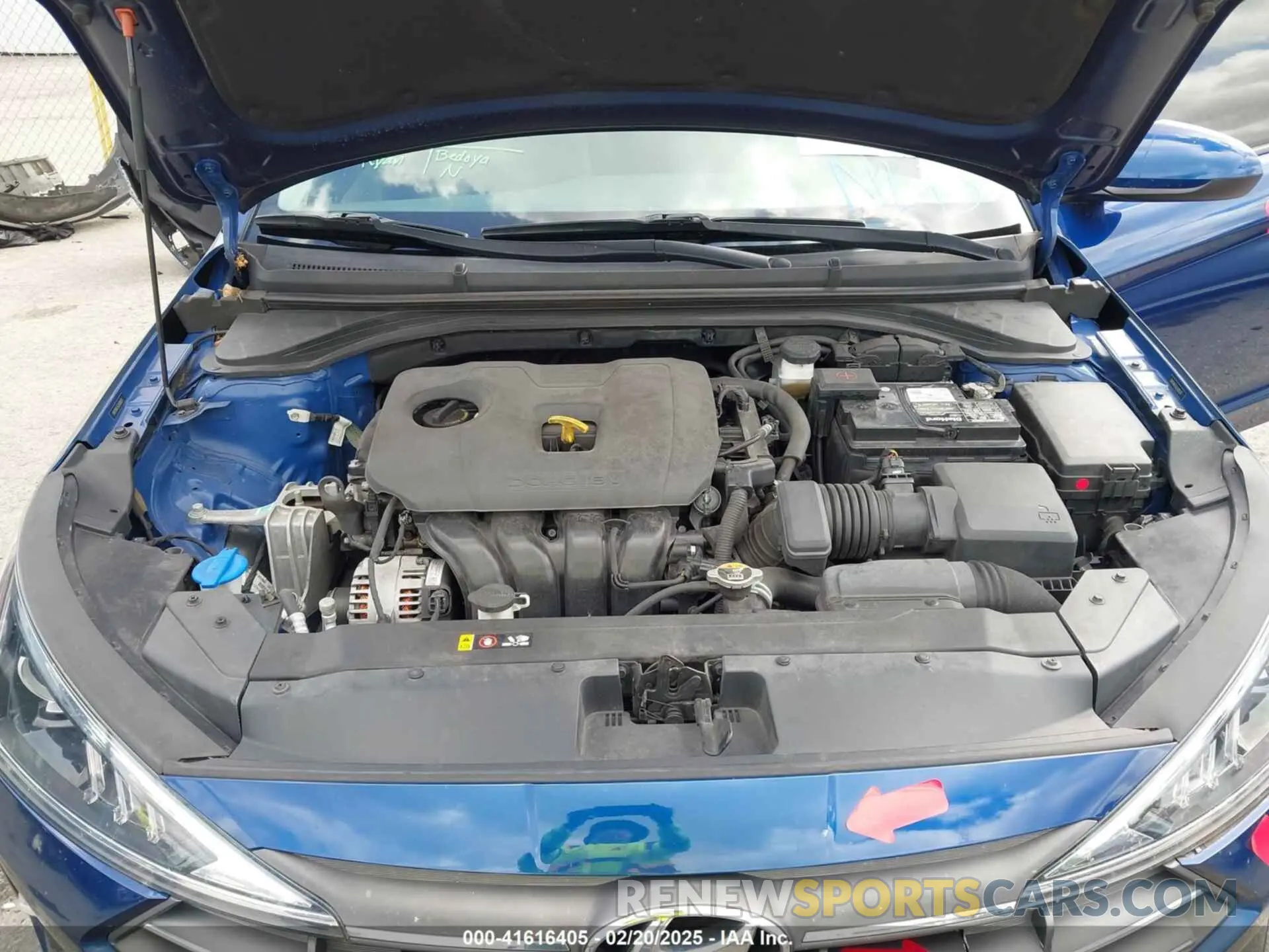 10 Фотография поврежденного автомобиля 5NPD84LF6LH580539 HYUNDAI ELANTRA 2020