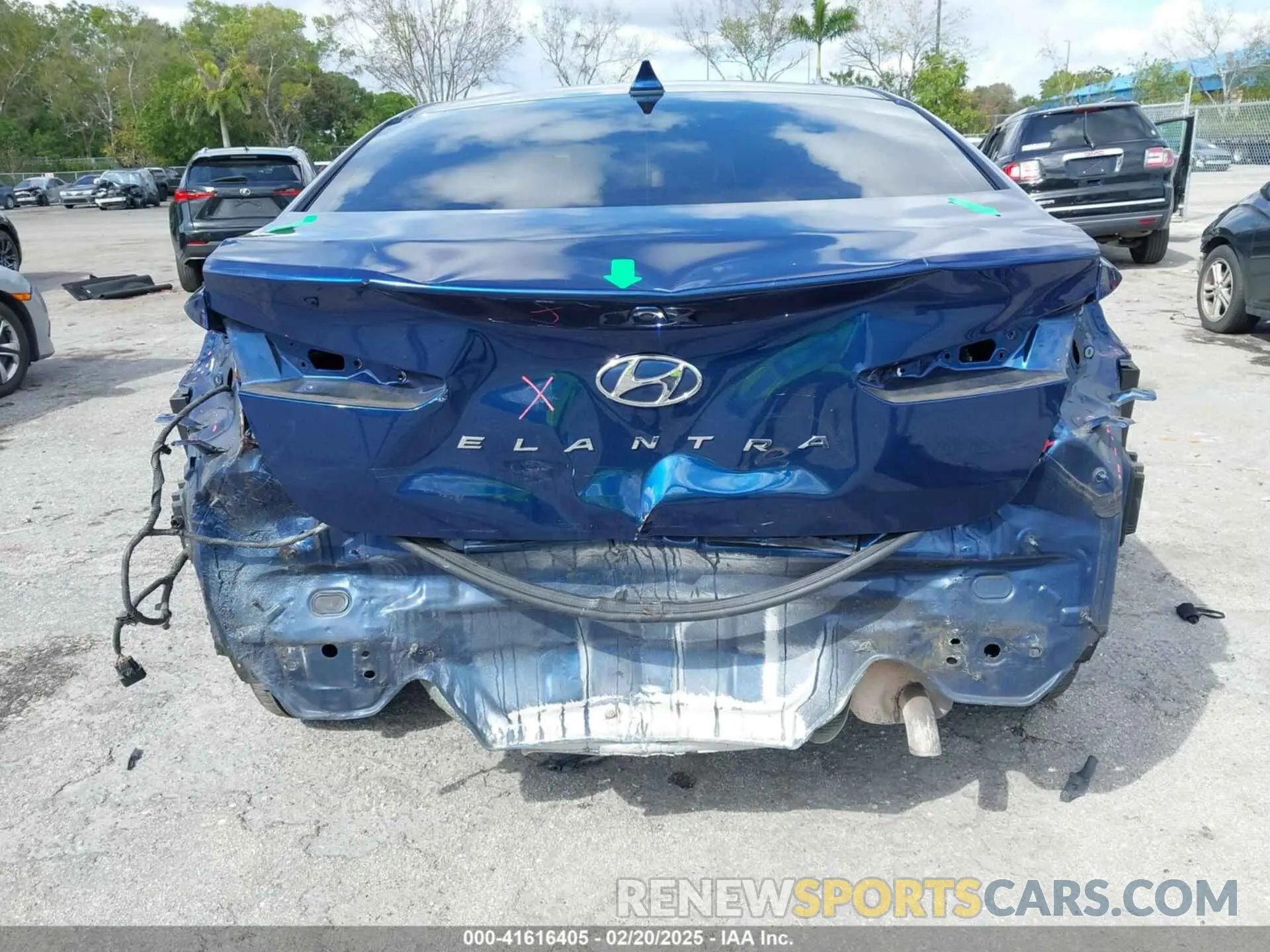 6 Фотография поврежденного автомобиля 5NPD84LF6LH580539 HYUNDAI ELANTRA 2020