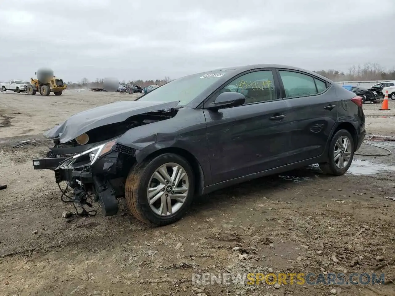1 Photograph of a damaged car 5NPD84LF6LH581058 HYUNDAI ELANTRA 2020