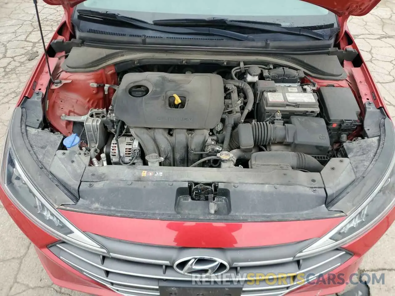 11 Photograph of a damaged car 5NPD84LF6LH583120 HYUNDAI ELANTRA 2020