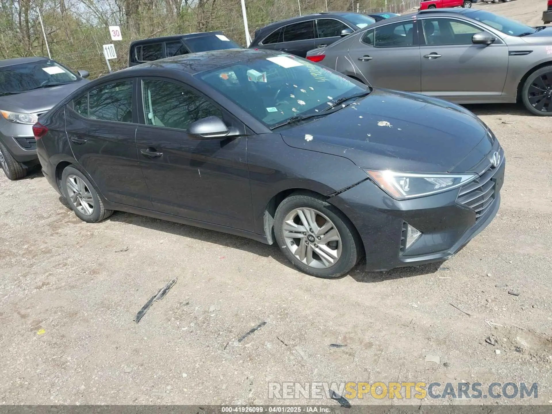 1 Фотография поврежденного автомобиля 5NPD84LF6LH616584 HYUNDAI ELANTRA 2020