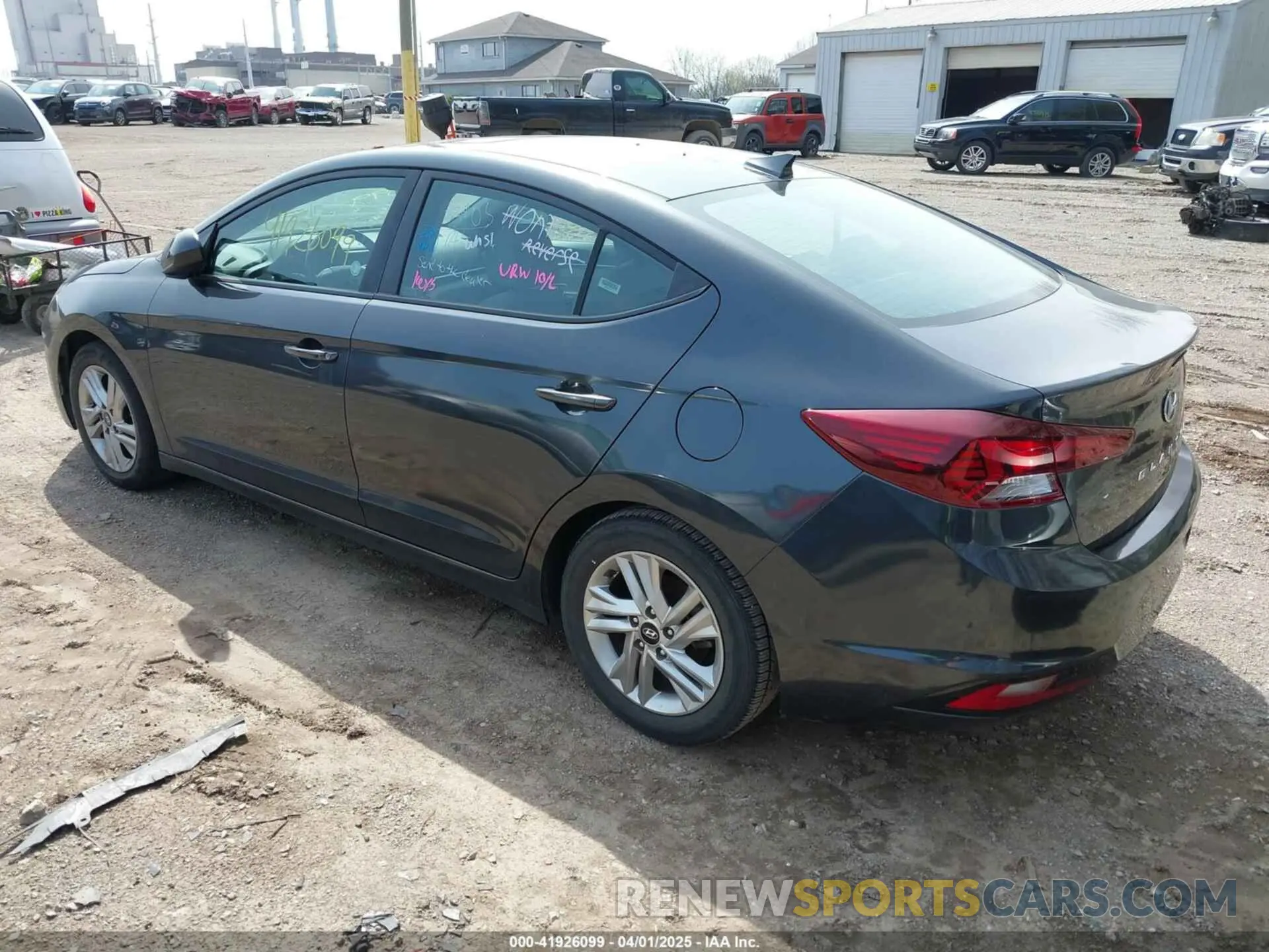 3 Фотография поврежденного автомобиля 5NPD84LF6LH616584 HYUNDAI ELANTRA 2020