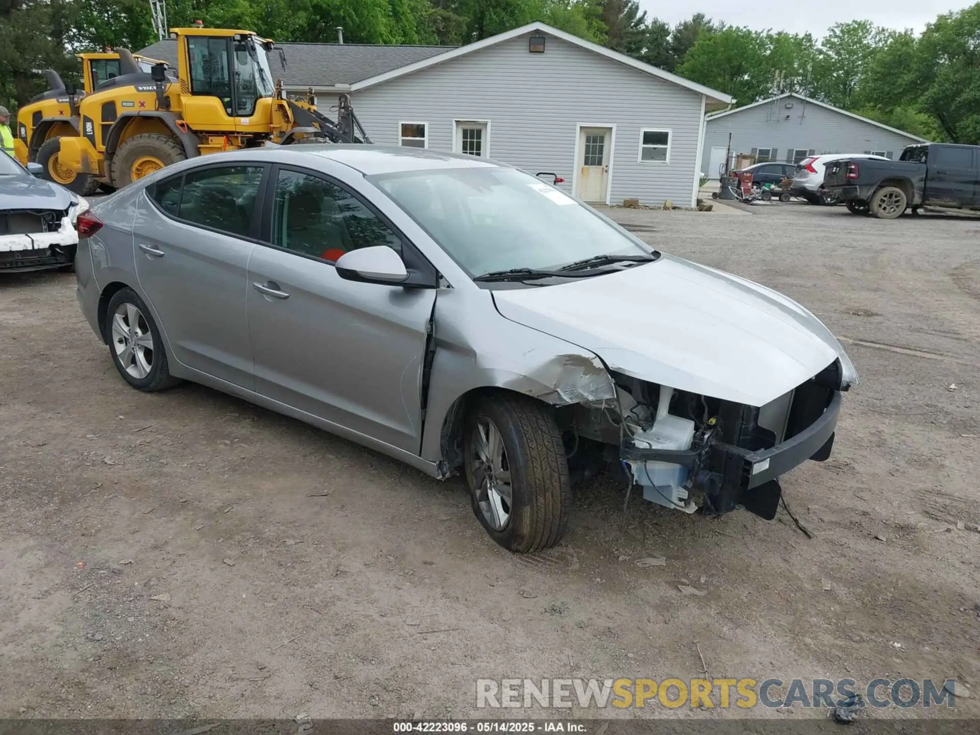 1 Photograph of a damaged car 5NPD84LF6LH621851 HYUNDAI ELANTRA 2020