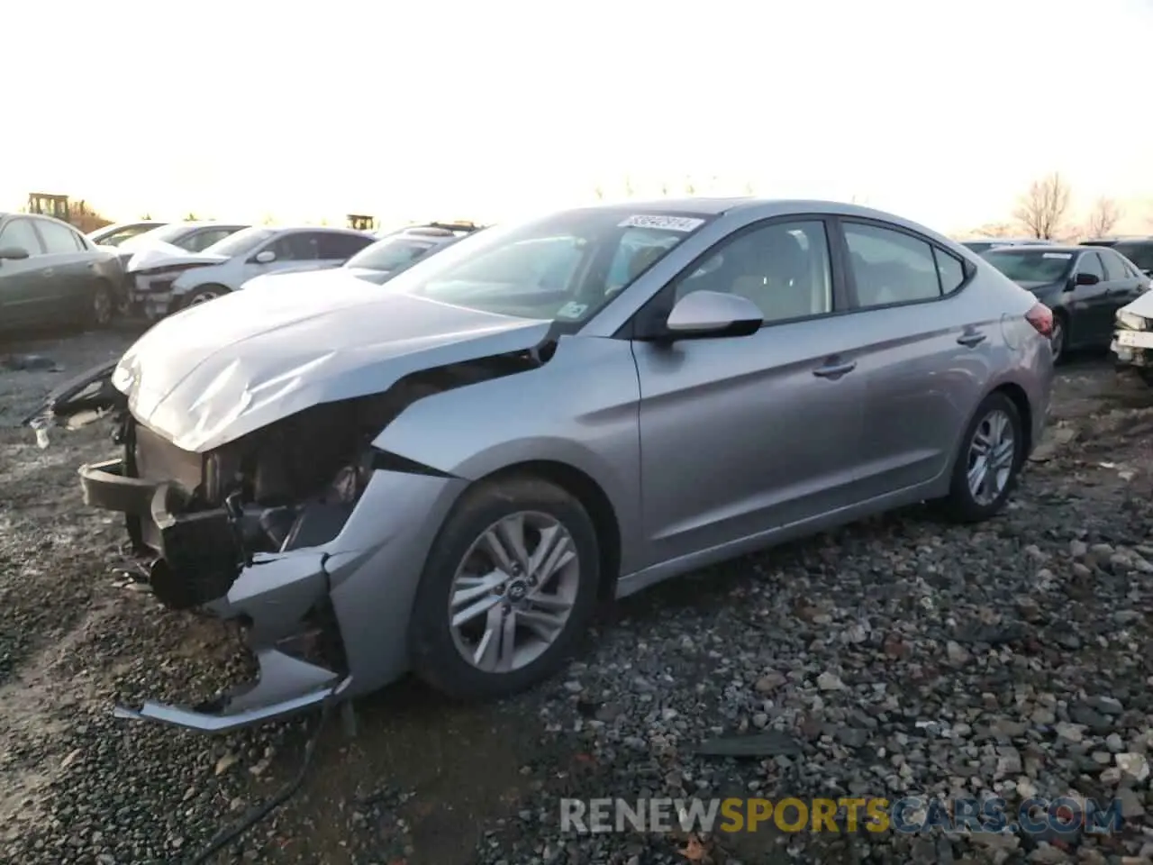 1 Photograph of a damaged car 5NPD84LF6LH631179 HYUNDAI ELANTRA 2020