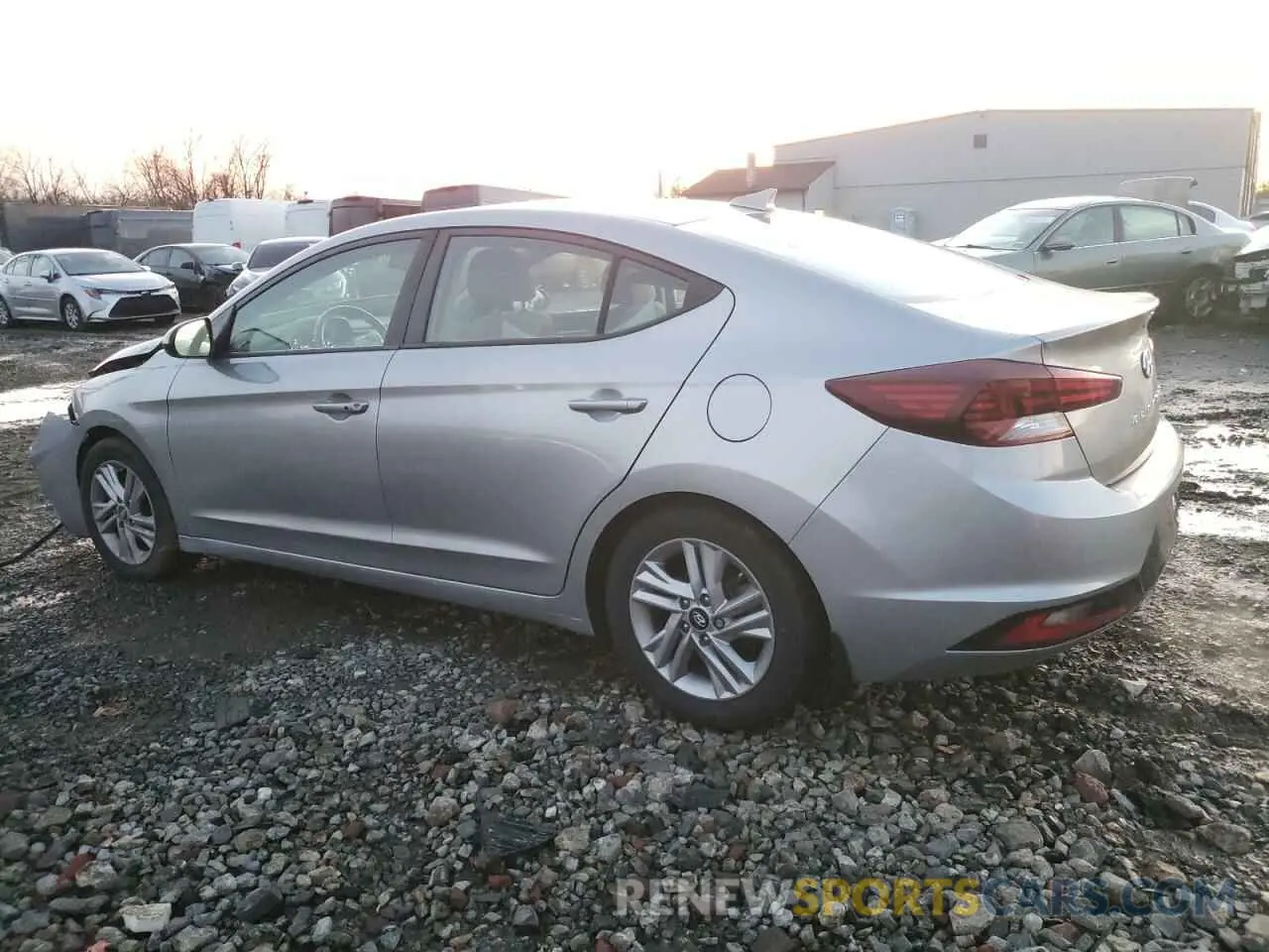 2 Photograph of a damaged car 5NPD84LF6LH631179 HYUNDAI ELANTRA 2020