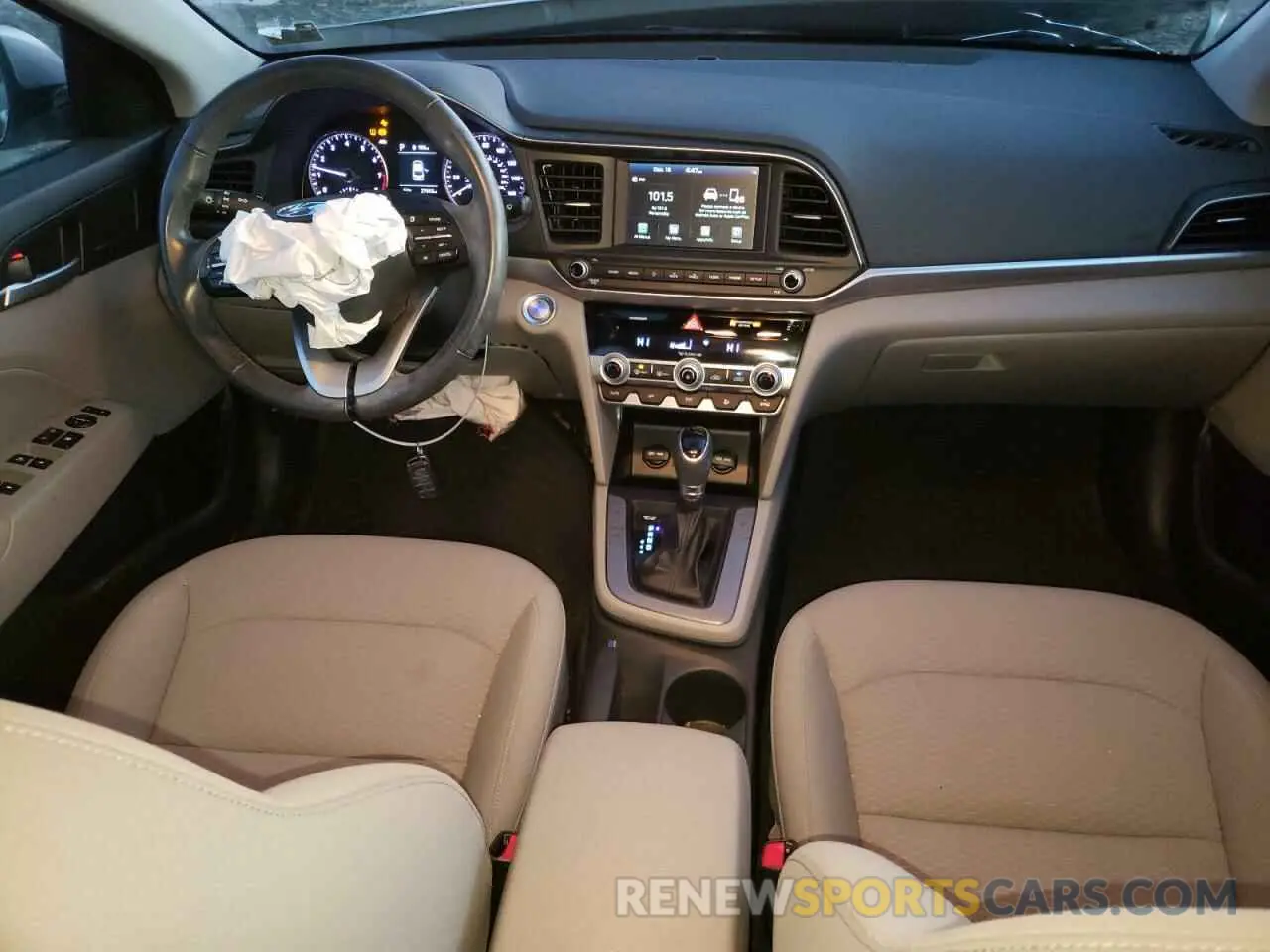 8 Photograph of a damaged car 5NPD84LF6LH631179 HYUNDAI ELANTRA 2020