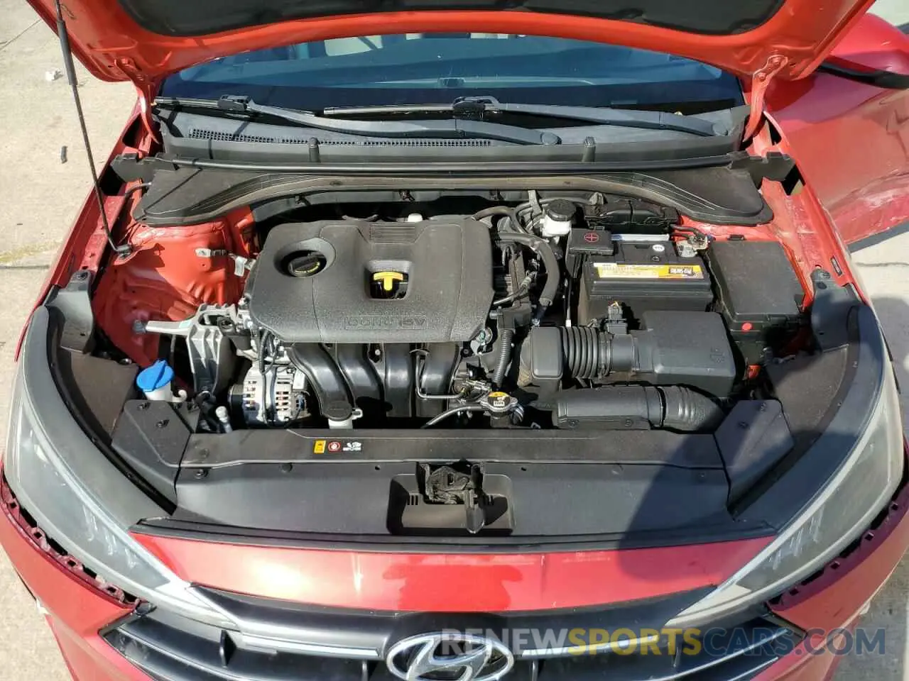 11 Photograph of a damaged car 5NPD84LF7LH548537 HYUNDAI ELANTRA 2020