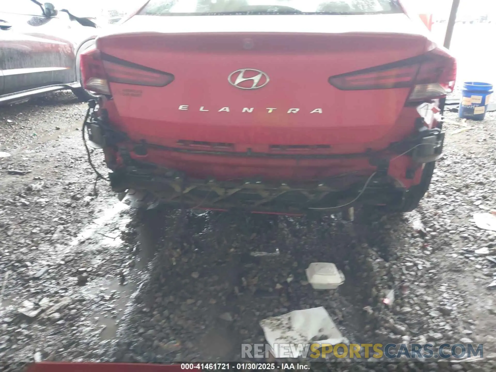 6 Photograph of a damaged car 5NPD84LF7LH551759 HYUNDAI ELANTRA 2020