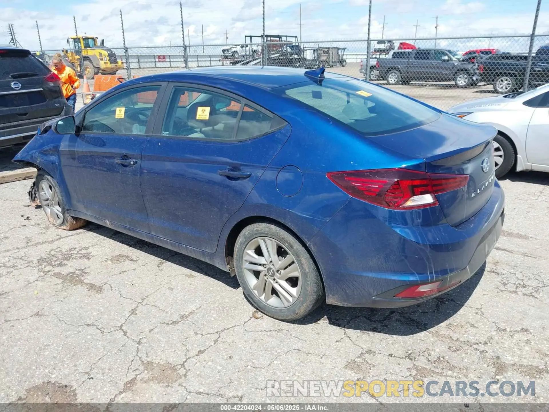 3 Photograph of a damaged car 5NPD84LF7LH559098 HYUNDAI ELANTRA 2020