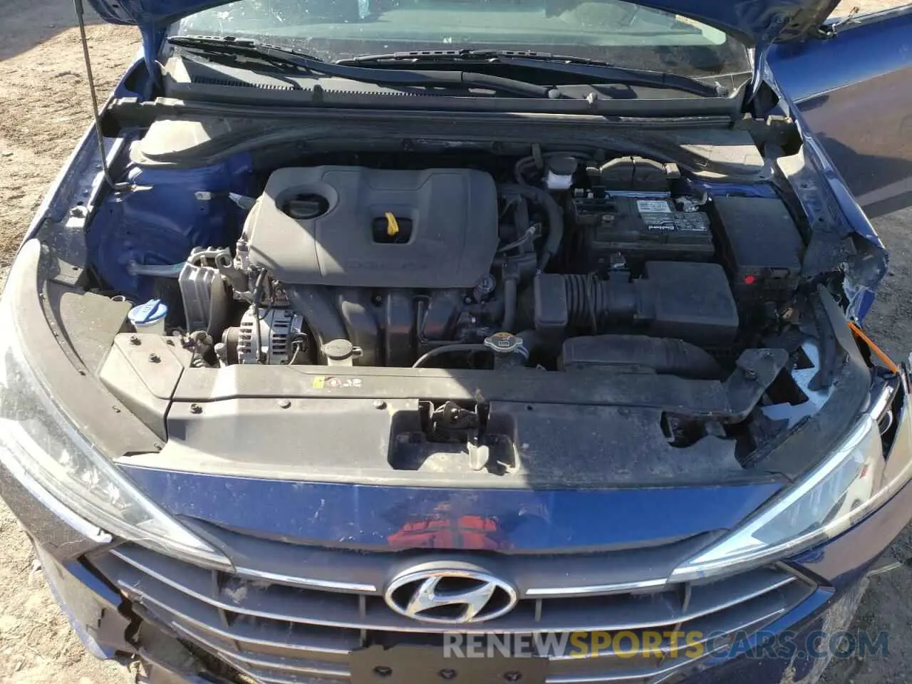 12 Photograph of a damaged car 5NPD84LF7LH578069 HYUNDAI ELANTRA 2020