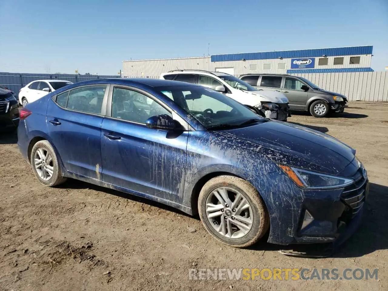 4 Photograph of a damaged car 5NPD84LF7LH578069 HYUNDAI ELANTRA 2020