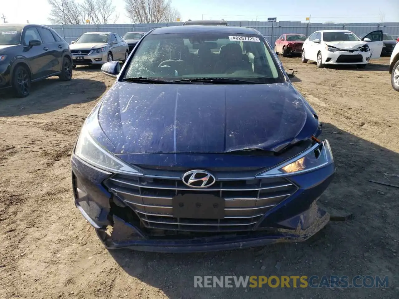 5 Photograph of a damaged car 5NPD84LF7LH578069 HYUNDAI ELANTRA 2020