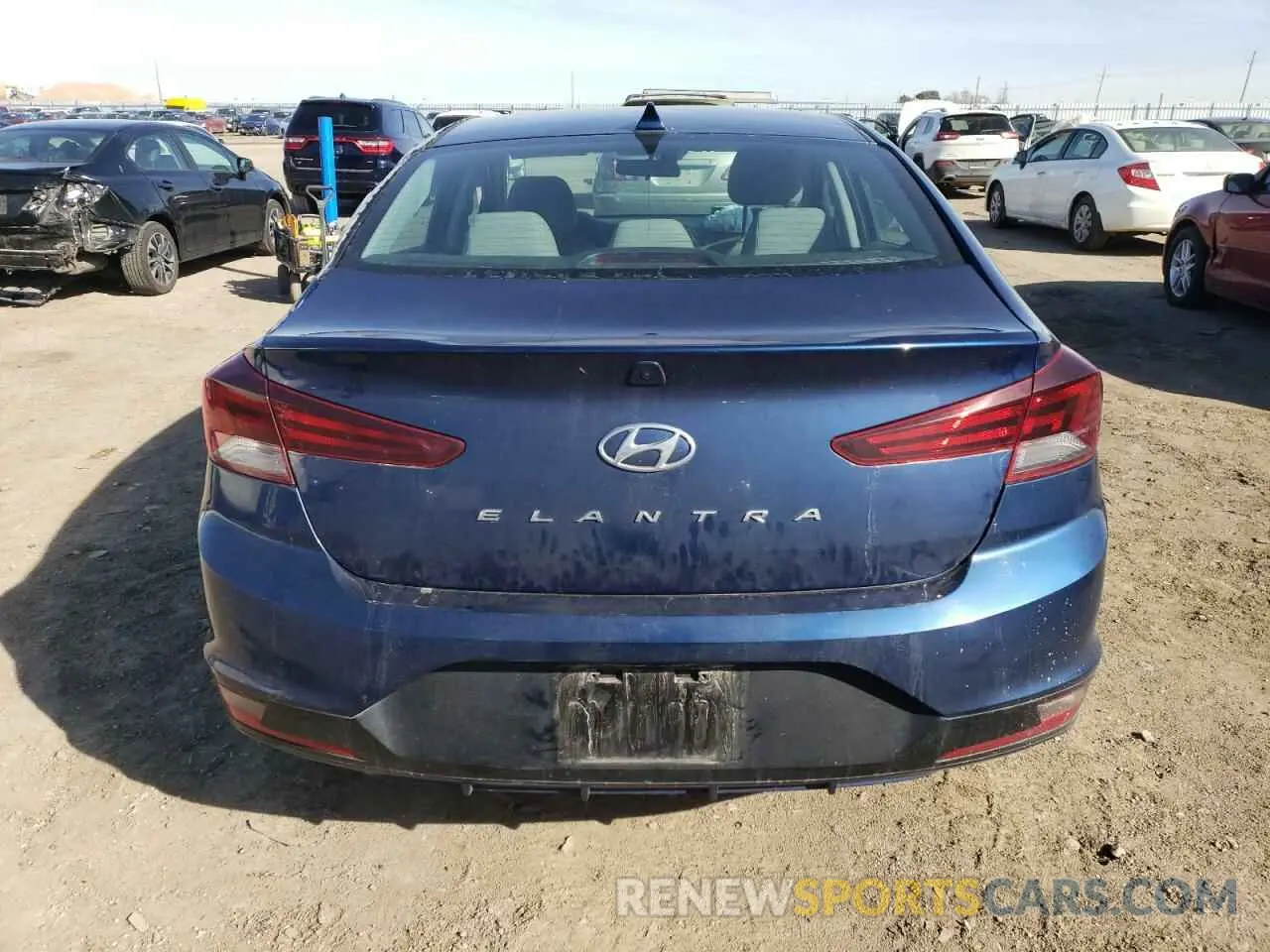 6 Photograph of a damaged car 5NPD84LF7LH578069 HYUNDAI ELANTRA 2020