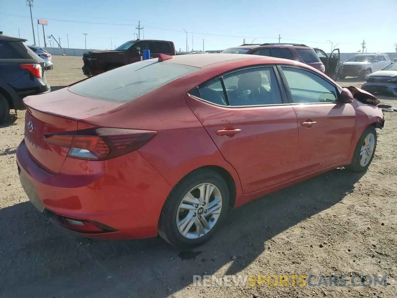 3 Фотография поврежденного автомобиля 5NPD84LF7LH613838 HYUNDAI ELANTRA 2020