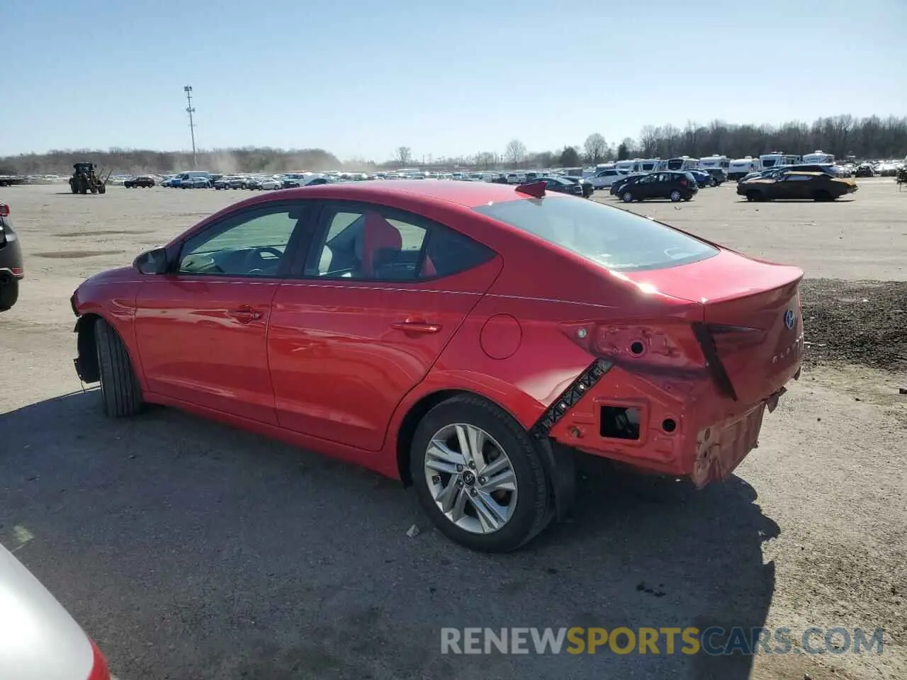 2 Photograph of a damaged car 5NPD84LF7LH621714 HYUNDAI ELANTRA 2020