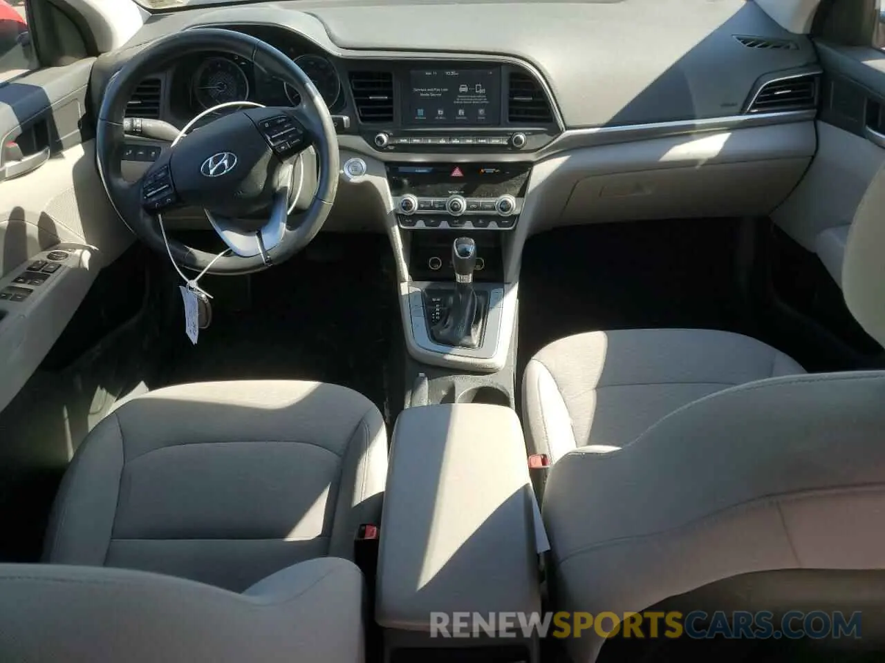 8 Photograph of a damaged car 5NPD84LF7LH621714 HYUNDAI ELANTRA 2020