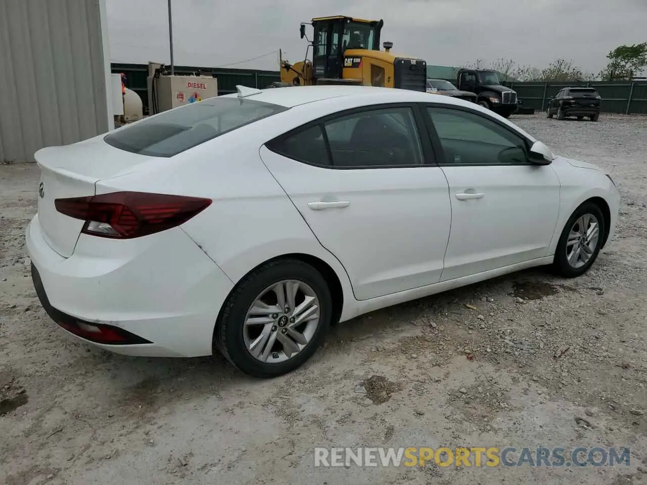 3 Photograph of a damaged car 5NPD84LF7LH624242 HYUNDAI ELANTRA 2020
