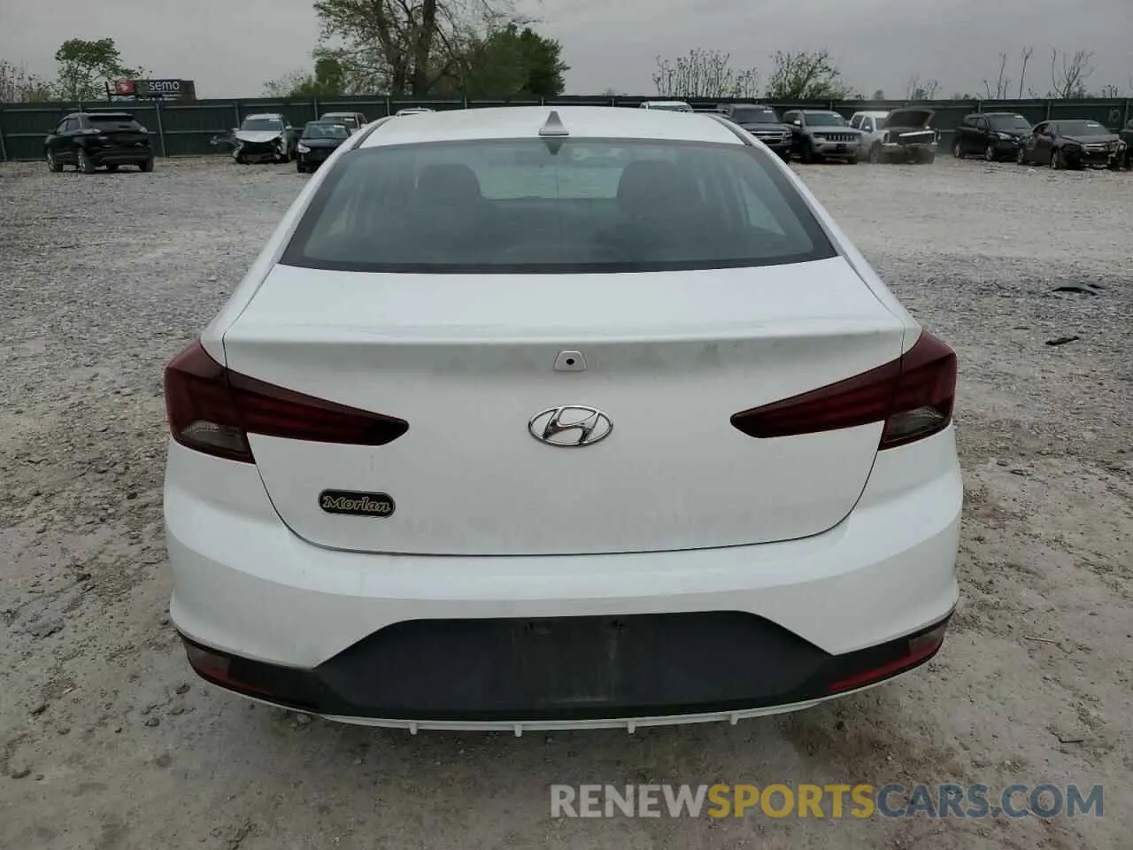 6 Photograph of a damaged car 5NPD84LF7LH624242 HYUNDAI ELANTRA 2020