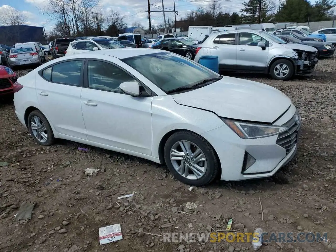 4 Фотография поврежденного автомобиля 5NPD84LF7LH627237 HYUNDAI ELANTRA 2020