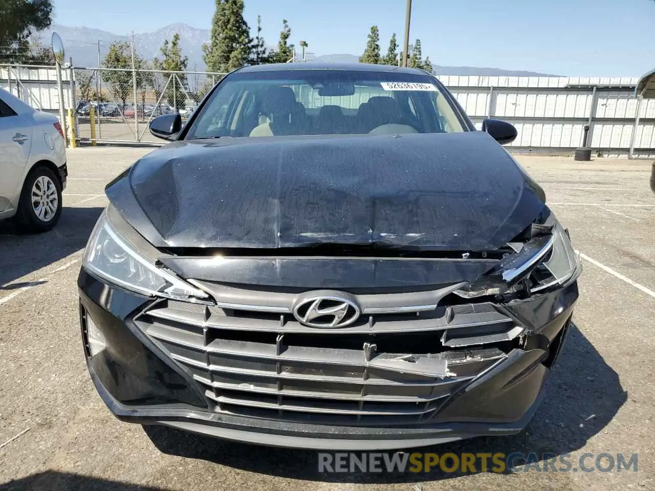 5 Photograph of a damaged car 5NPD84LF8LH537269 HYUNDAI ELANTRA 2020