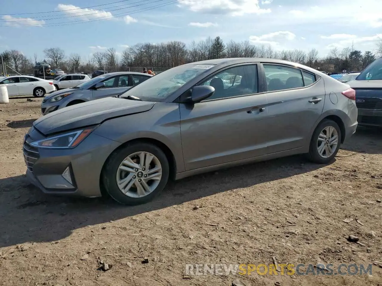 1 Photograph of a damaged car 5NPD84LF8LH540088 HYUNDAI ELANTRA 2020