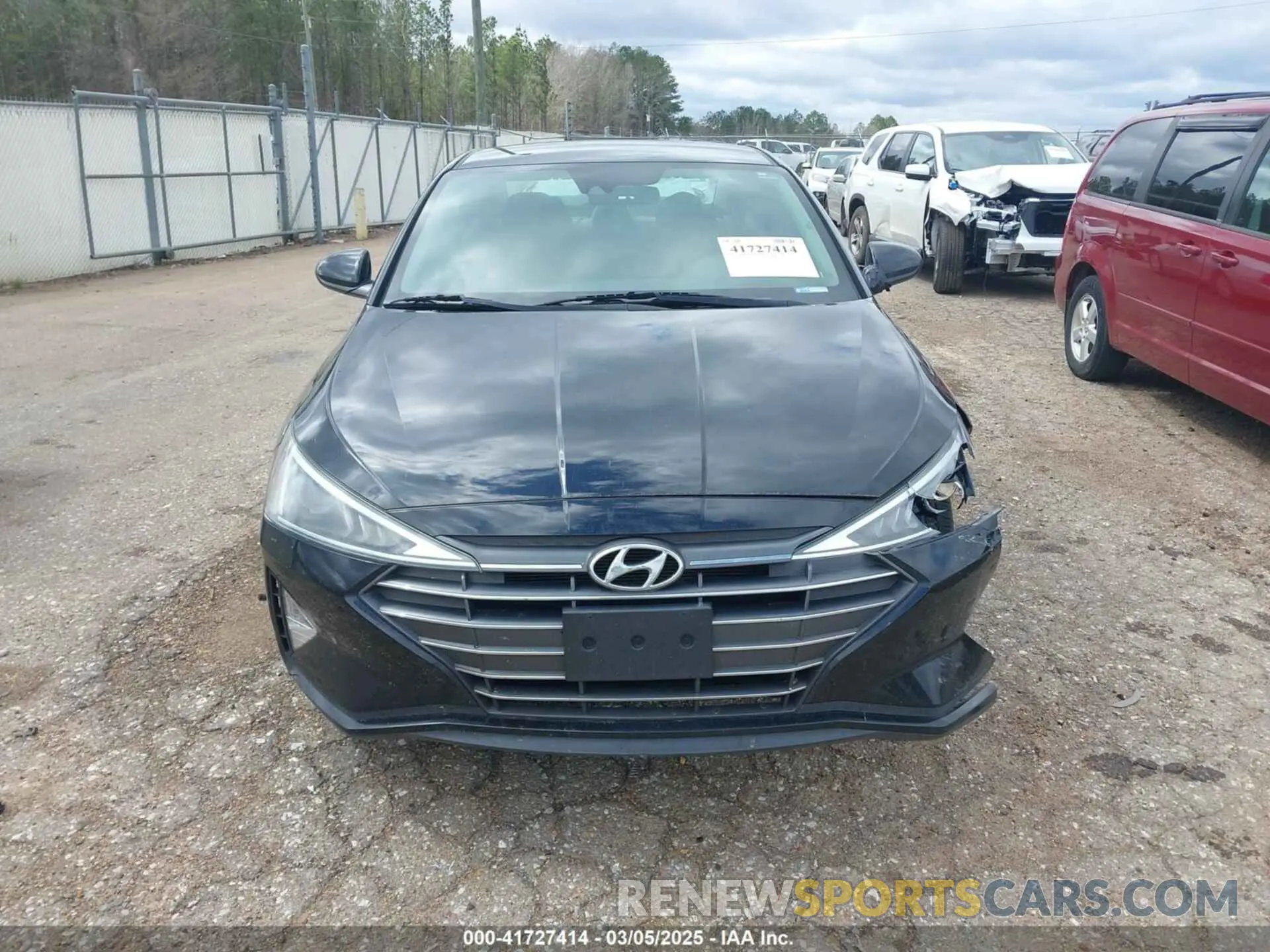 12 Фотография поврежденного автомобиля 5NPD84LF8LH554038 HYUNDAI ELANTRA 2020