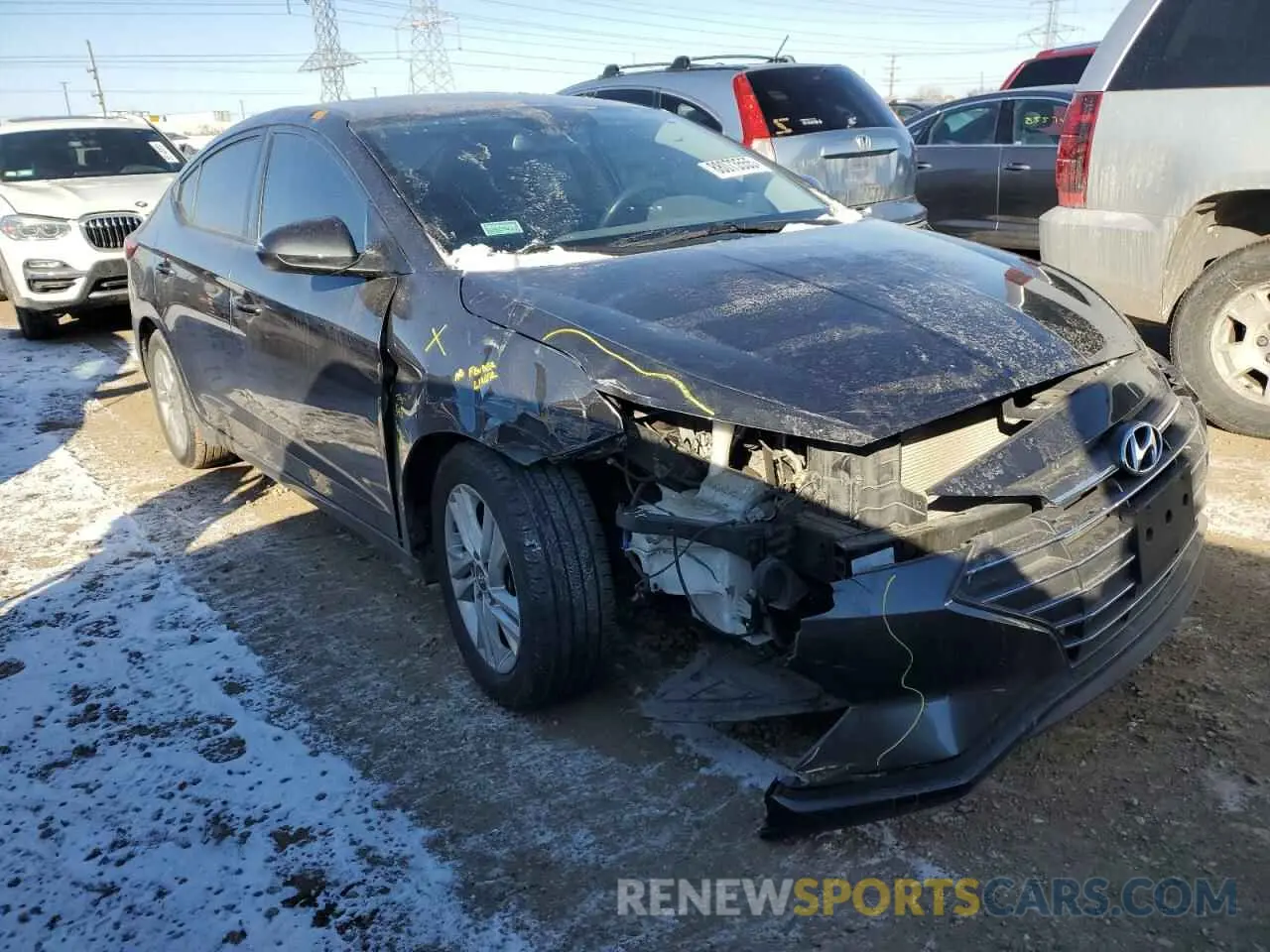 4 Photograph of a damaged car 5NPD84LF8LH554184 HYUNDAI ELANTRA 2020