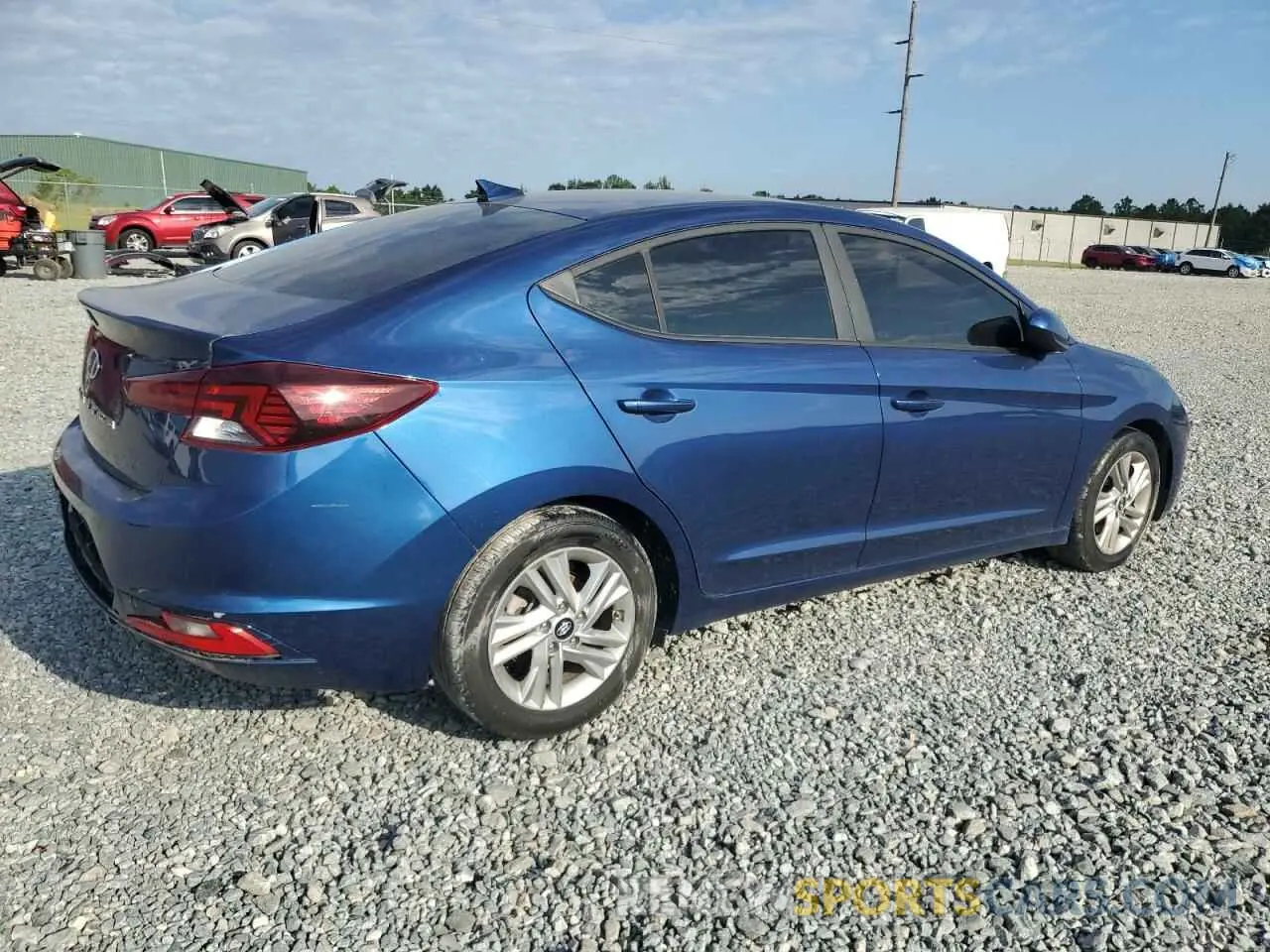 3 Photograph of a damaged car 5NPD84LF8LH557814 HYUNDAI ELANTRA 2020