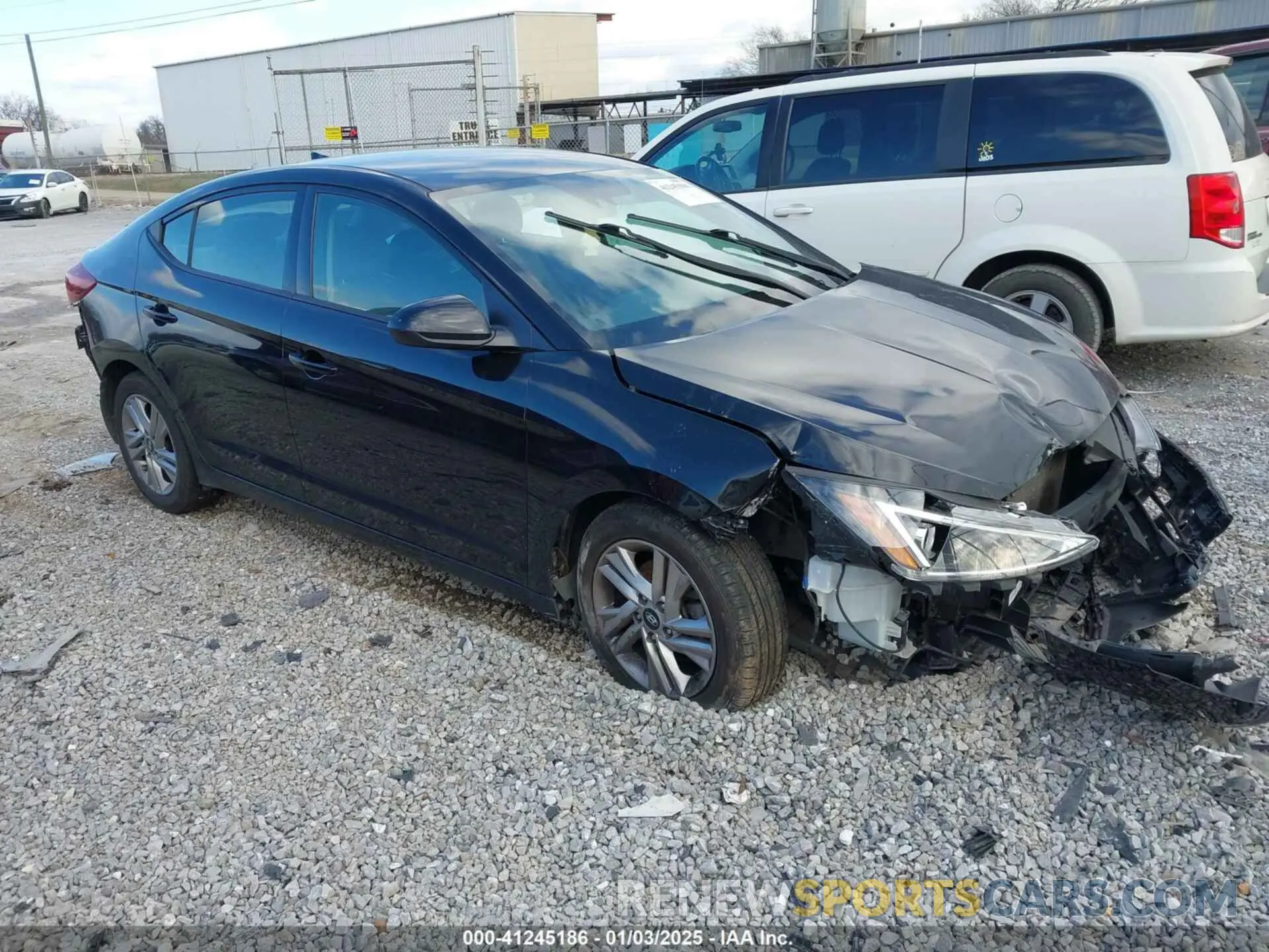 1 Photograph of a damaged car 5NPD84LF8LH558428 HYUNDAI ELANTRA 2020