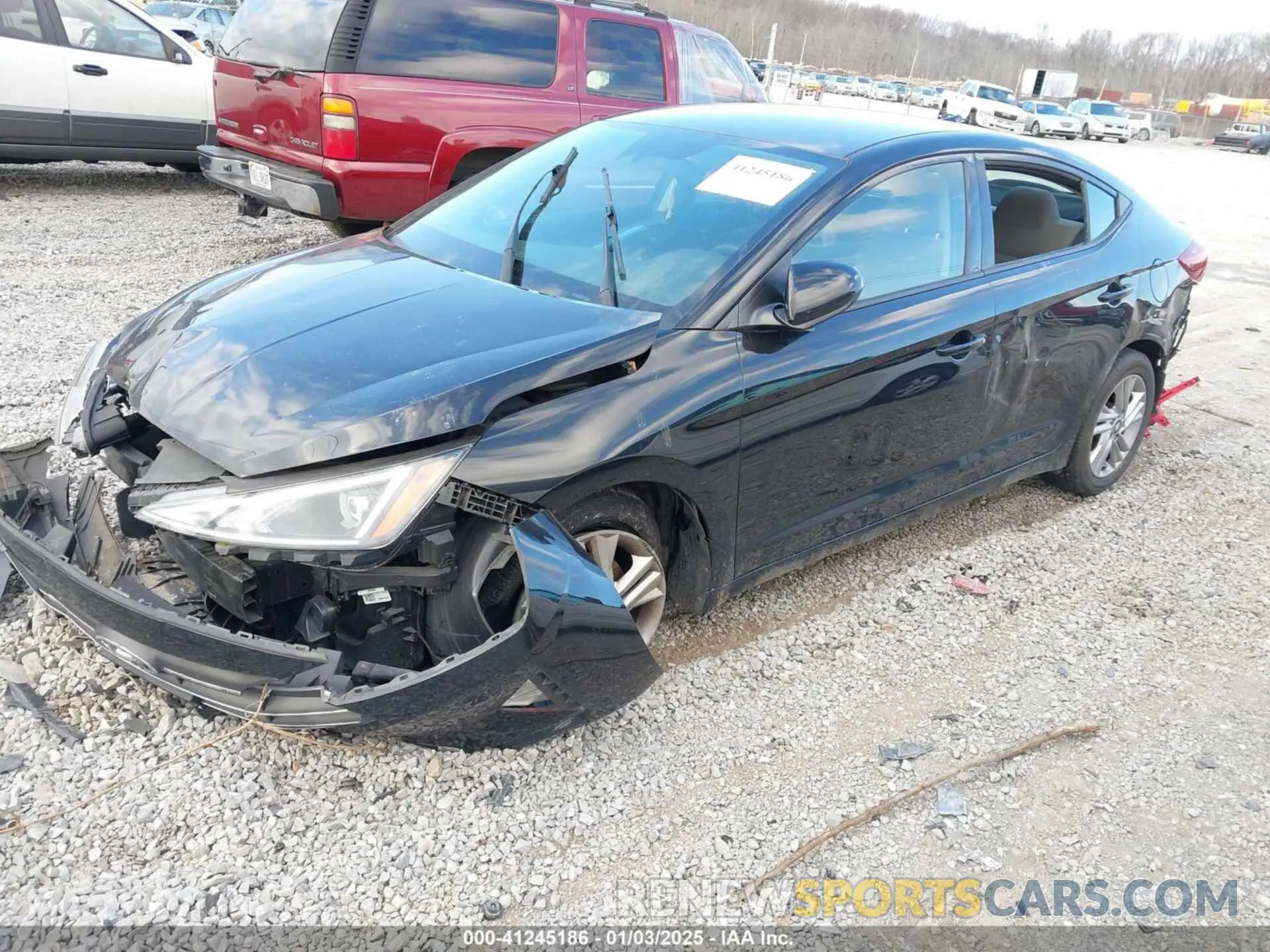 2 Photograph of a damaged car 5NPD84LF8LH558428 HYUNDAI ELANTRA 2020