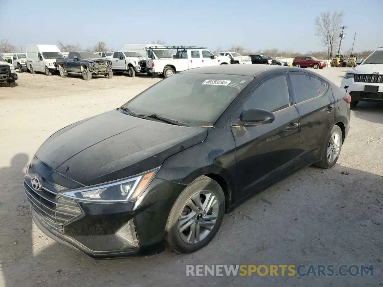 1 Photograph of a damaged car 5NPD84LF8LH578890 HYUNDAI ELANTRA 2020