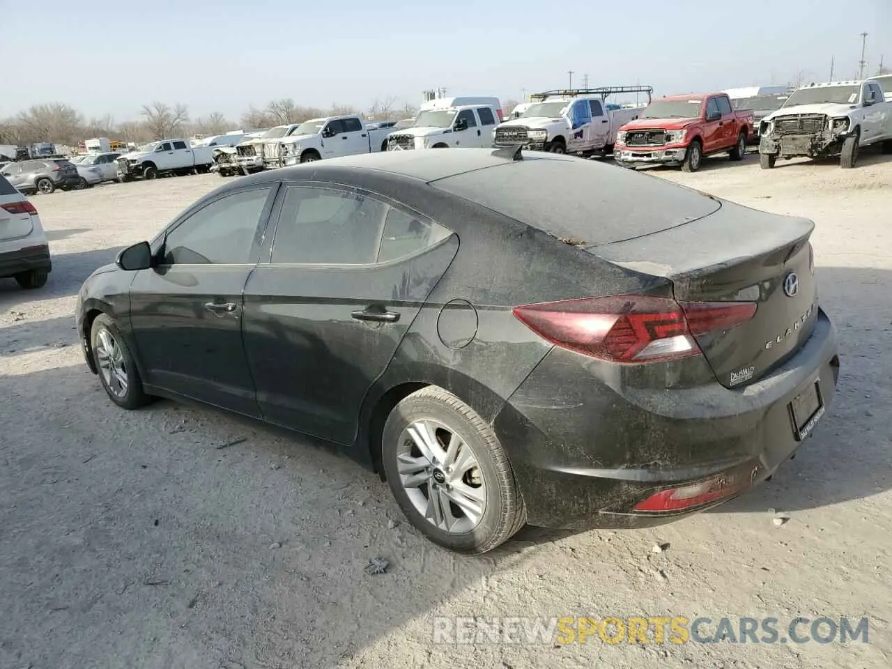 2 Photograph of a damaged car 5NPD84LF8LH578890 HYUNDAI ELANTRA 2020