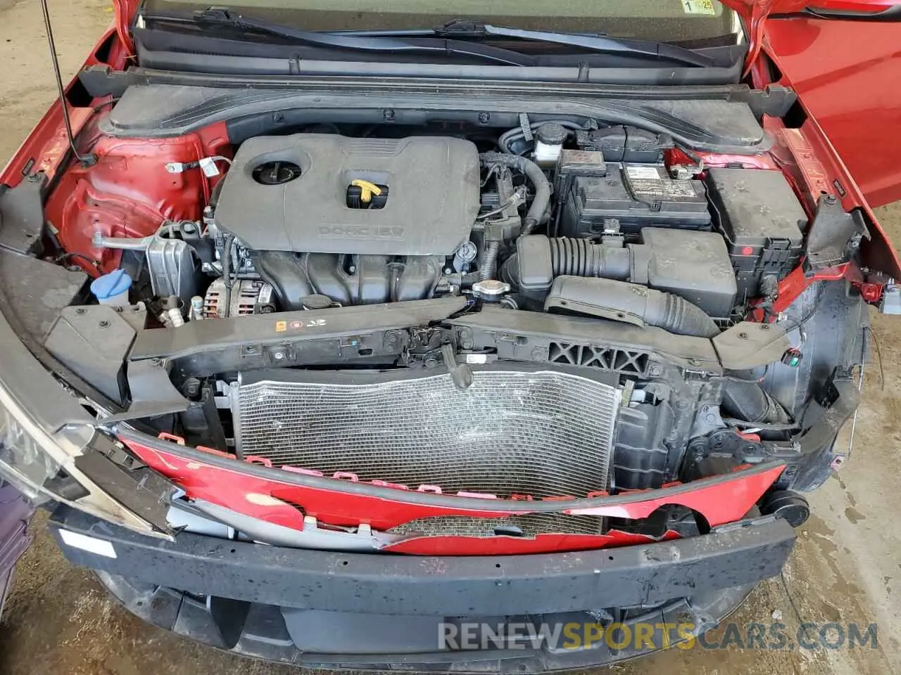 11 Photograph of a damaged car 5NPD84LF8LH601889 HYUNDAI ELANTRA 2020