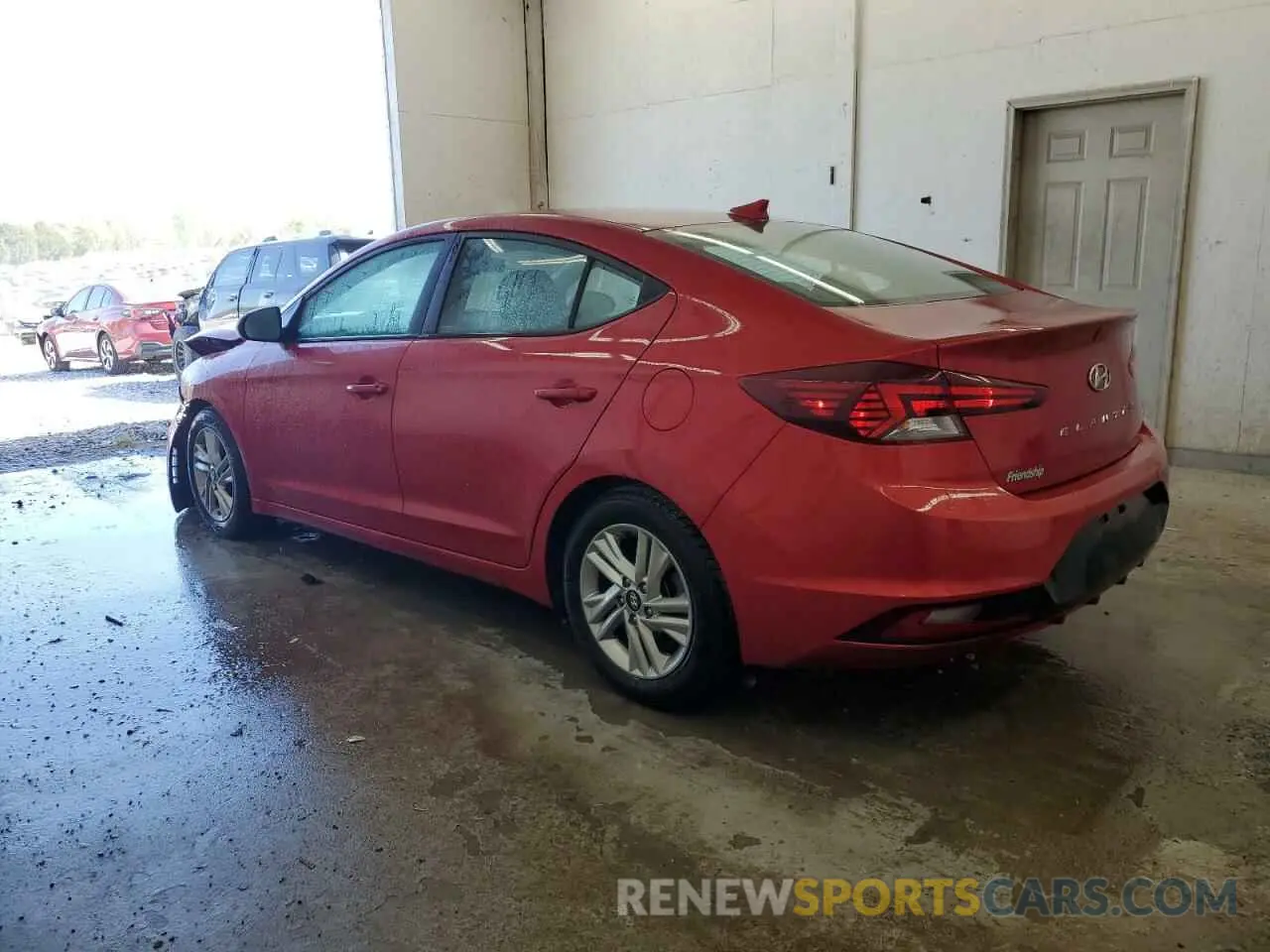 2 Photograph of a damaged car 5NPD84LF8LH601889 HYUNDAI ELANTRA 2020