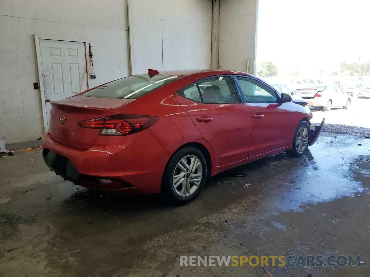3 Photograph of a damaged car 5NPD84LF8LH601889 HYUNDAI ELANTRA 2020