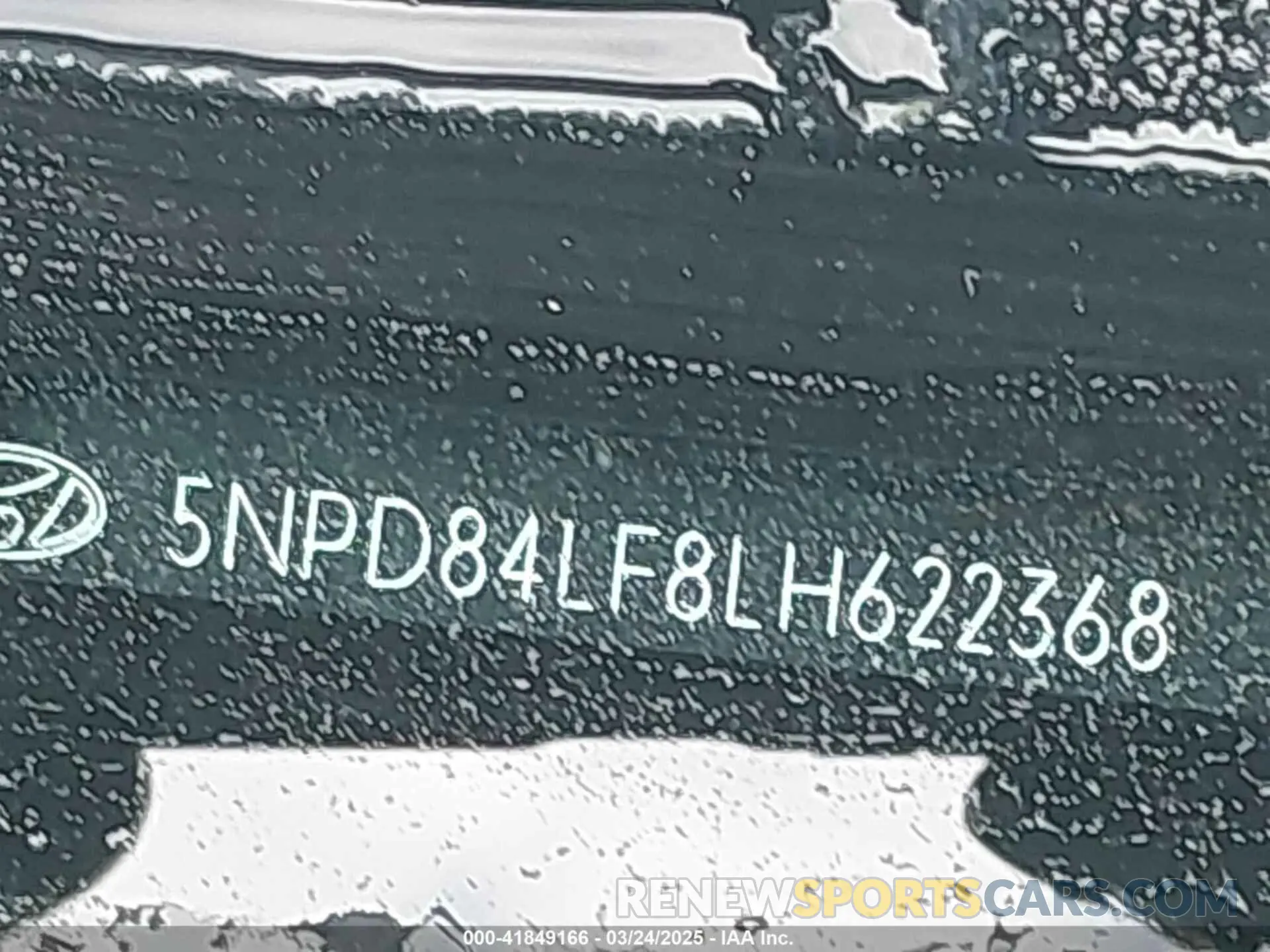 9 Photograph of a damaged car 5NPD84LF8LH622368 HYUNDAI ELANTRA 2020