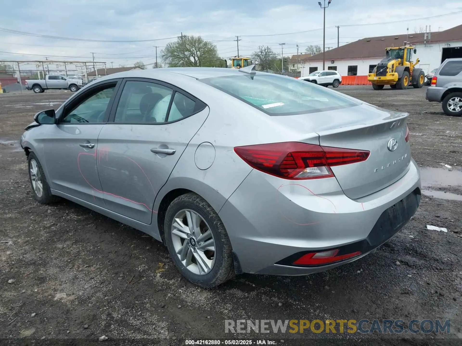 3 Photograph of a damaged car 5NPD84LF8LH629384 HYUNDAI ELANTRA 2020