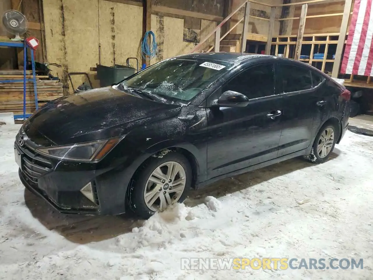 1 Photograph of a damaged car 5NPD84LF9LH508752 HYUNDAI ELANTRA 2020