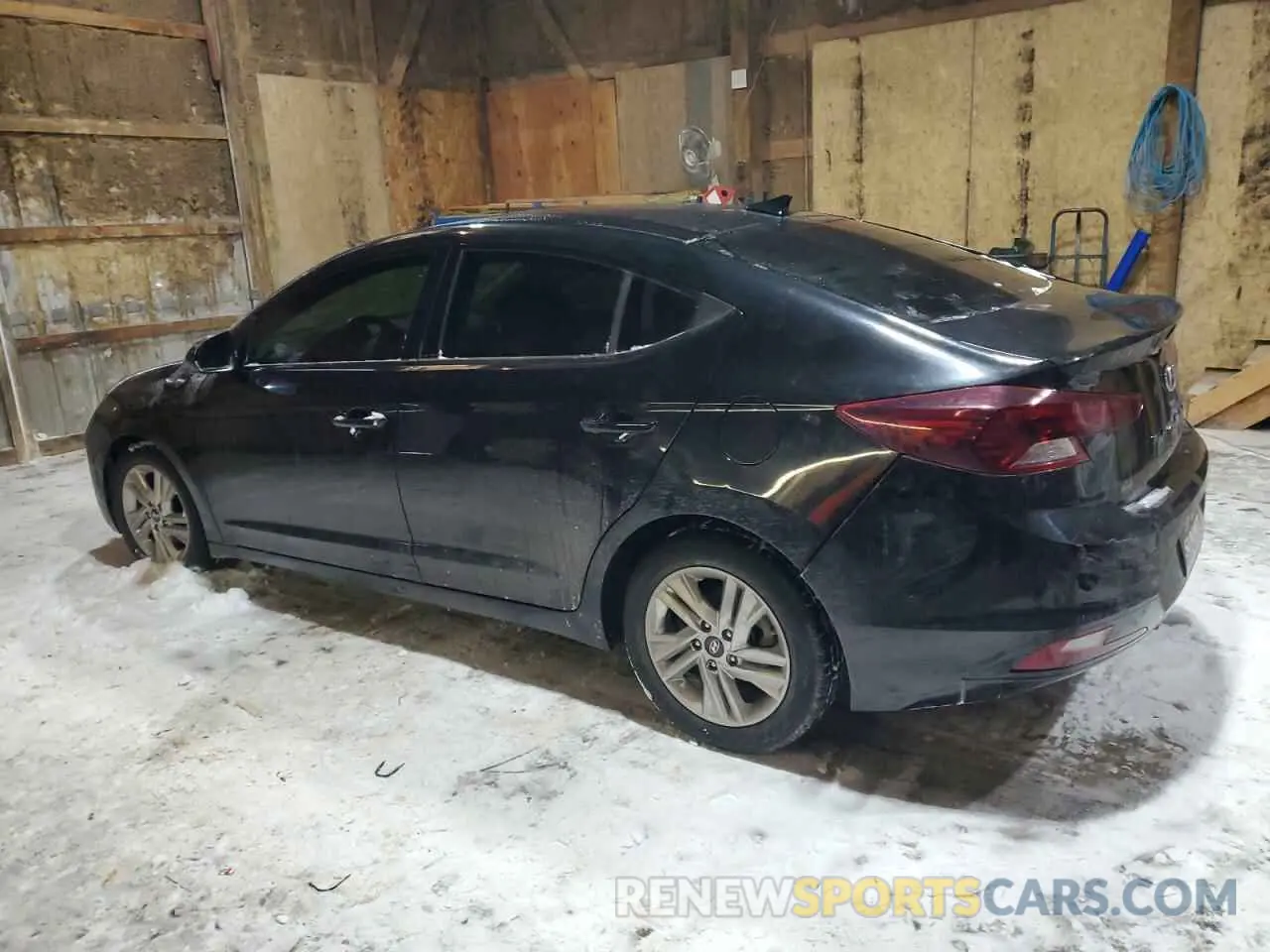 2 Photograph of a damaged car 5NPD84LF9LH508752 HYUNDAI ELANTRA 2020