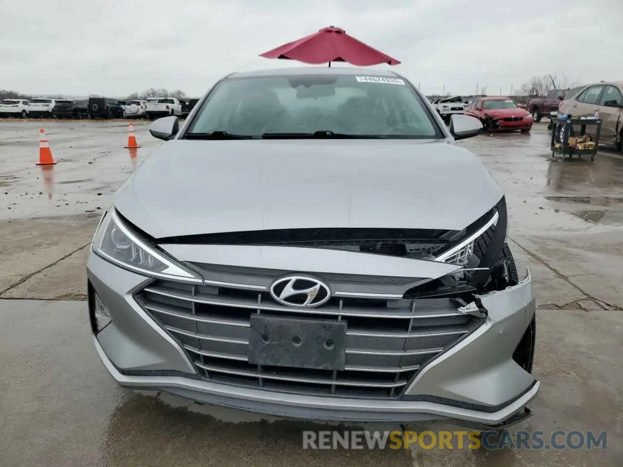 5 Photograph of a damaged car 5NPD84LF9LH549852 HYUNDAI ELANTRA 2020