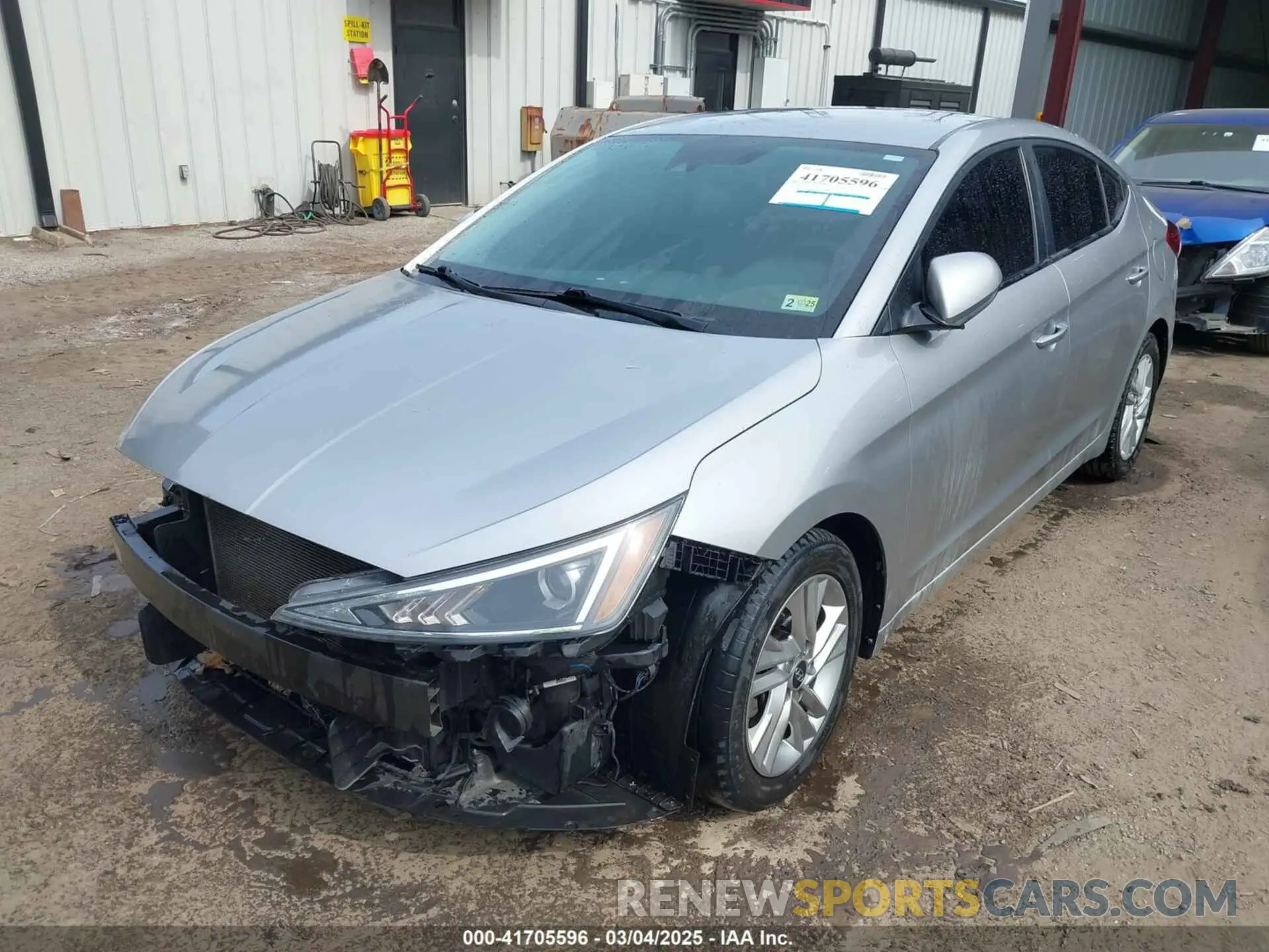 2 Photograph of a damaged car 5NPD84LF9LH551715 HYUNDAI ELANTRA 2020