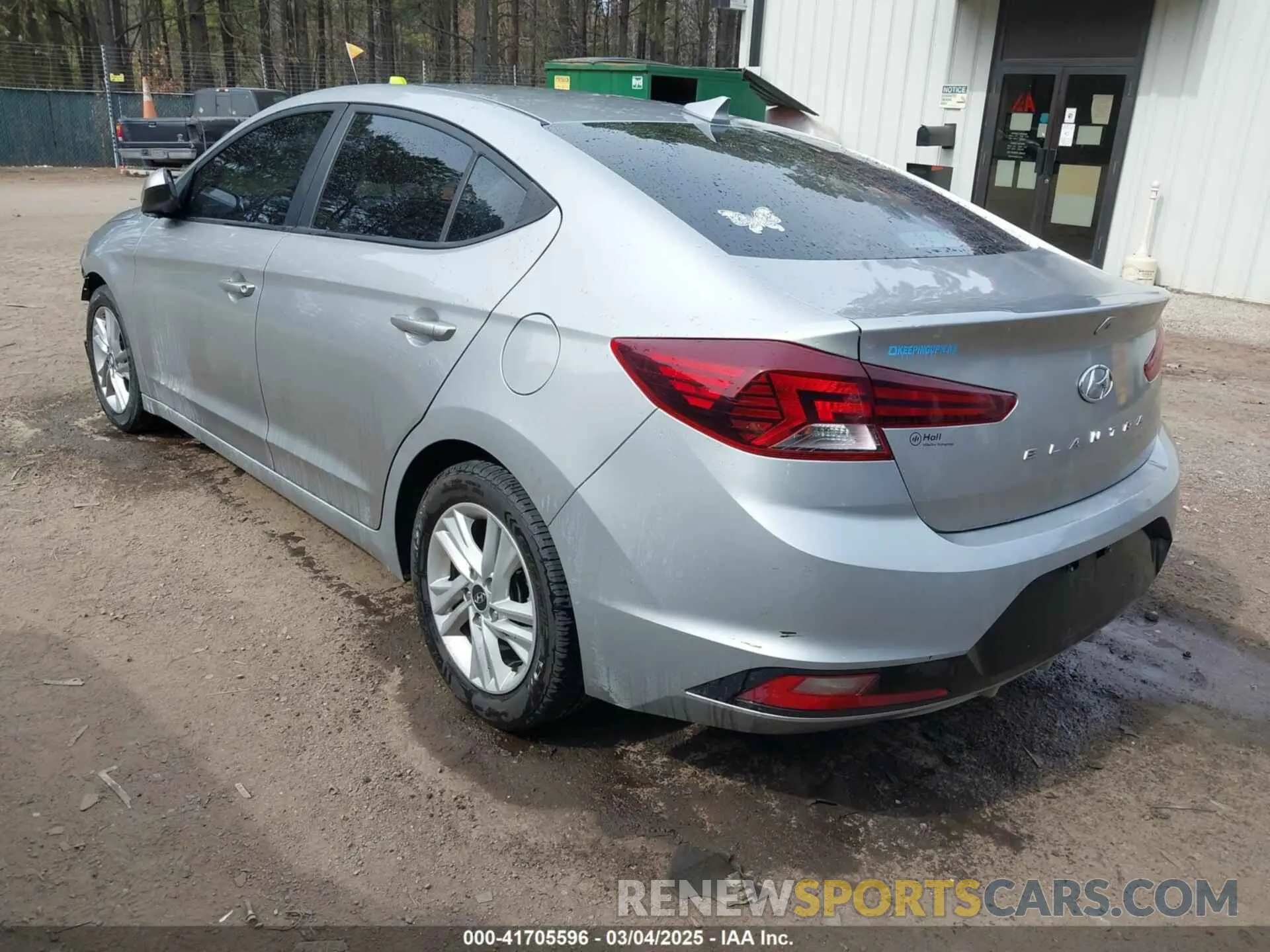 3 Photograph of a damaged car 5NPD84LF9LH551715 HYUNDAI ELANTRA 2020